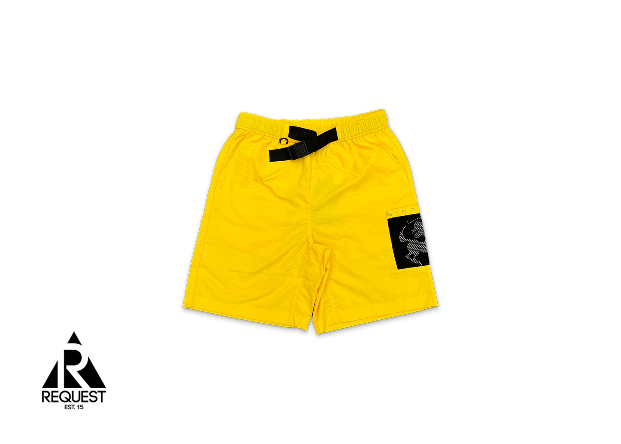 Mesh Pocket Shorts "Yellow"