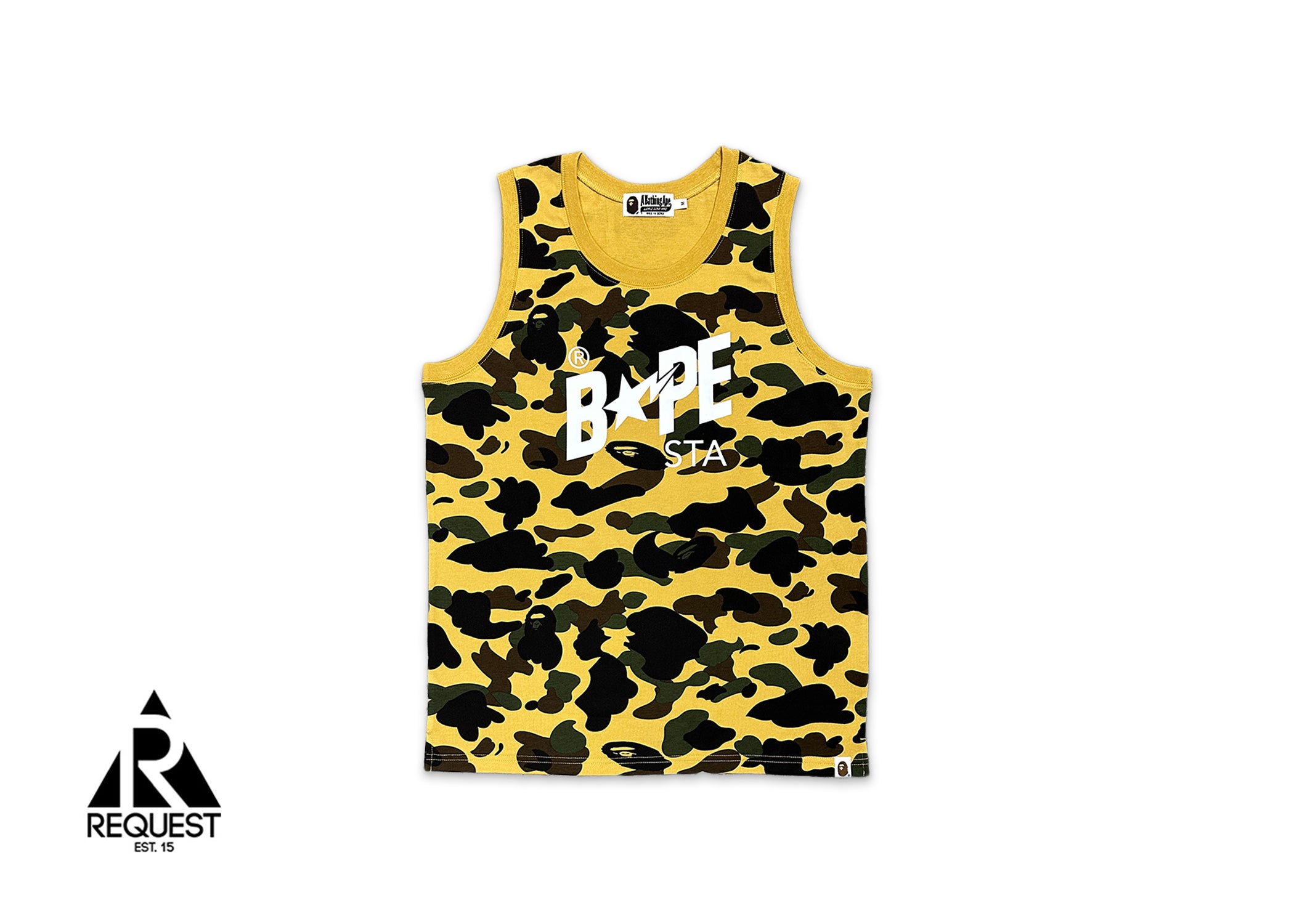 1st Camo STA Logo Tank Top "Yellow"