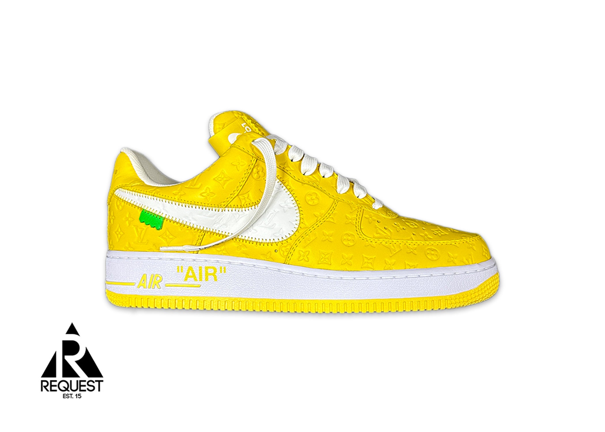 Louis Vuitton, Nike Air Force 1 Low Friends & Family "Yellow"