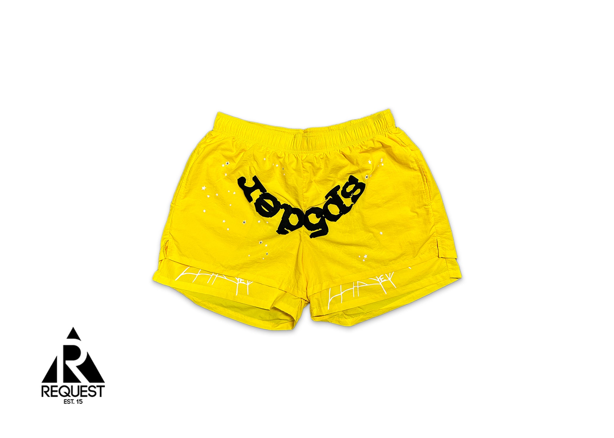 OG Web V2 Double Layer Shorts "Yellow"