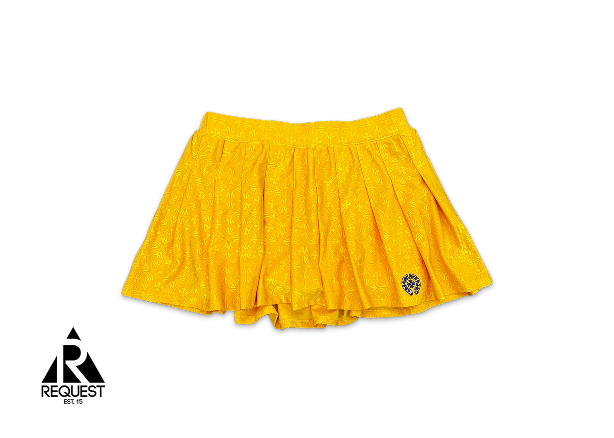 Chrome Hearts Motif Tennis Skirt "Yellow" (W)