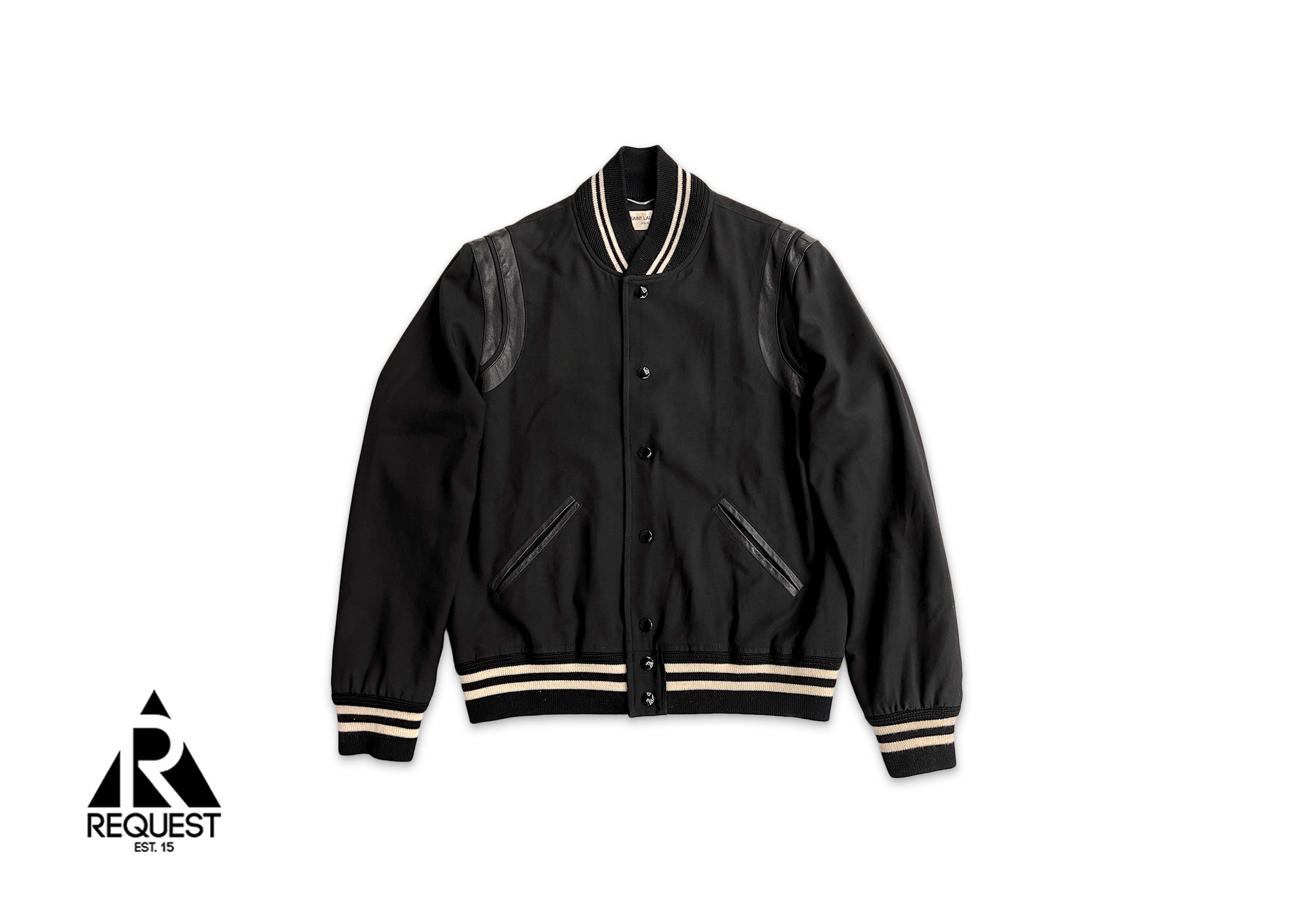 Saint Laurent, Cotton Teddy Jacket "Black"