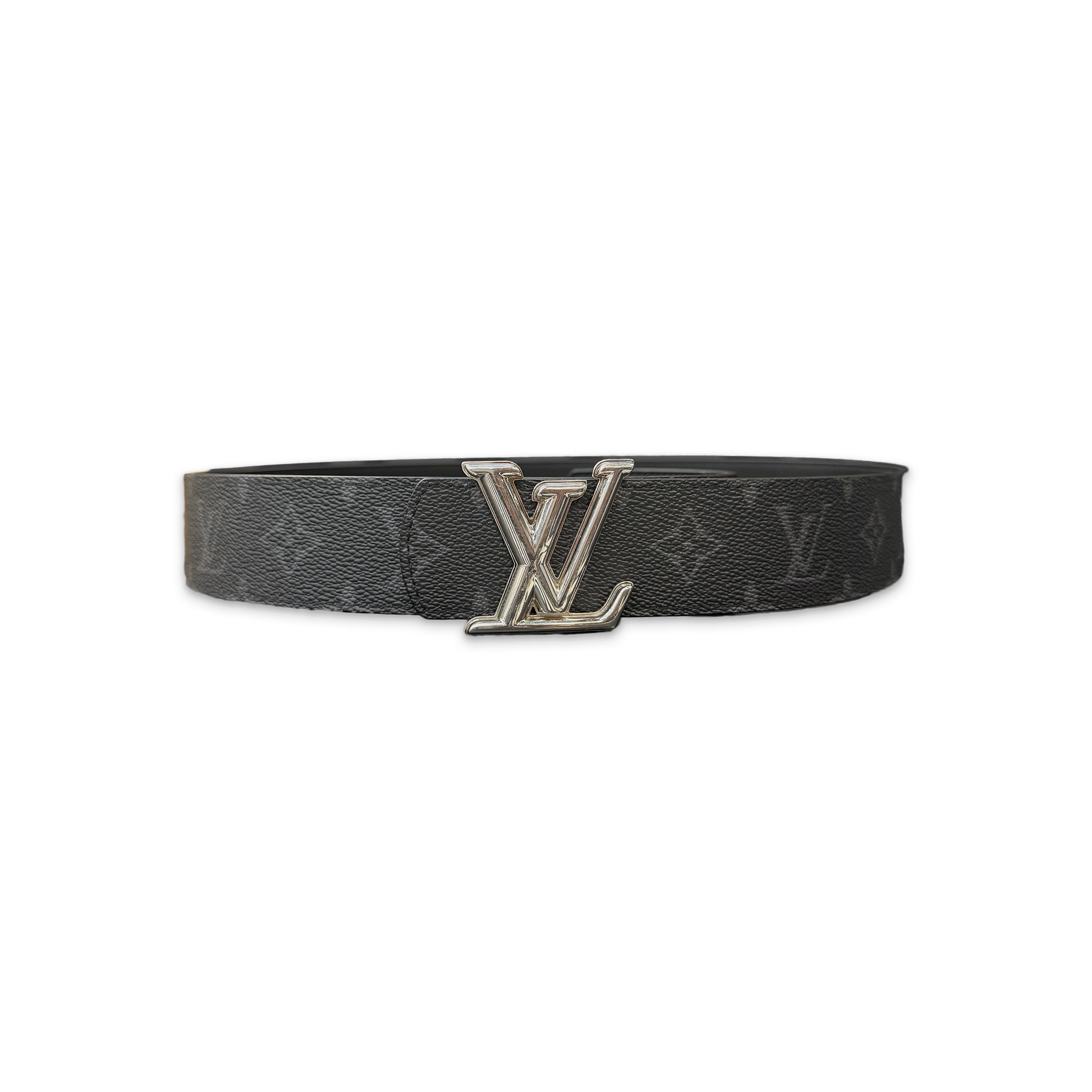 LV Dimension 40mm Reversible Monogram Belt "Black"
