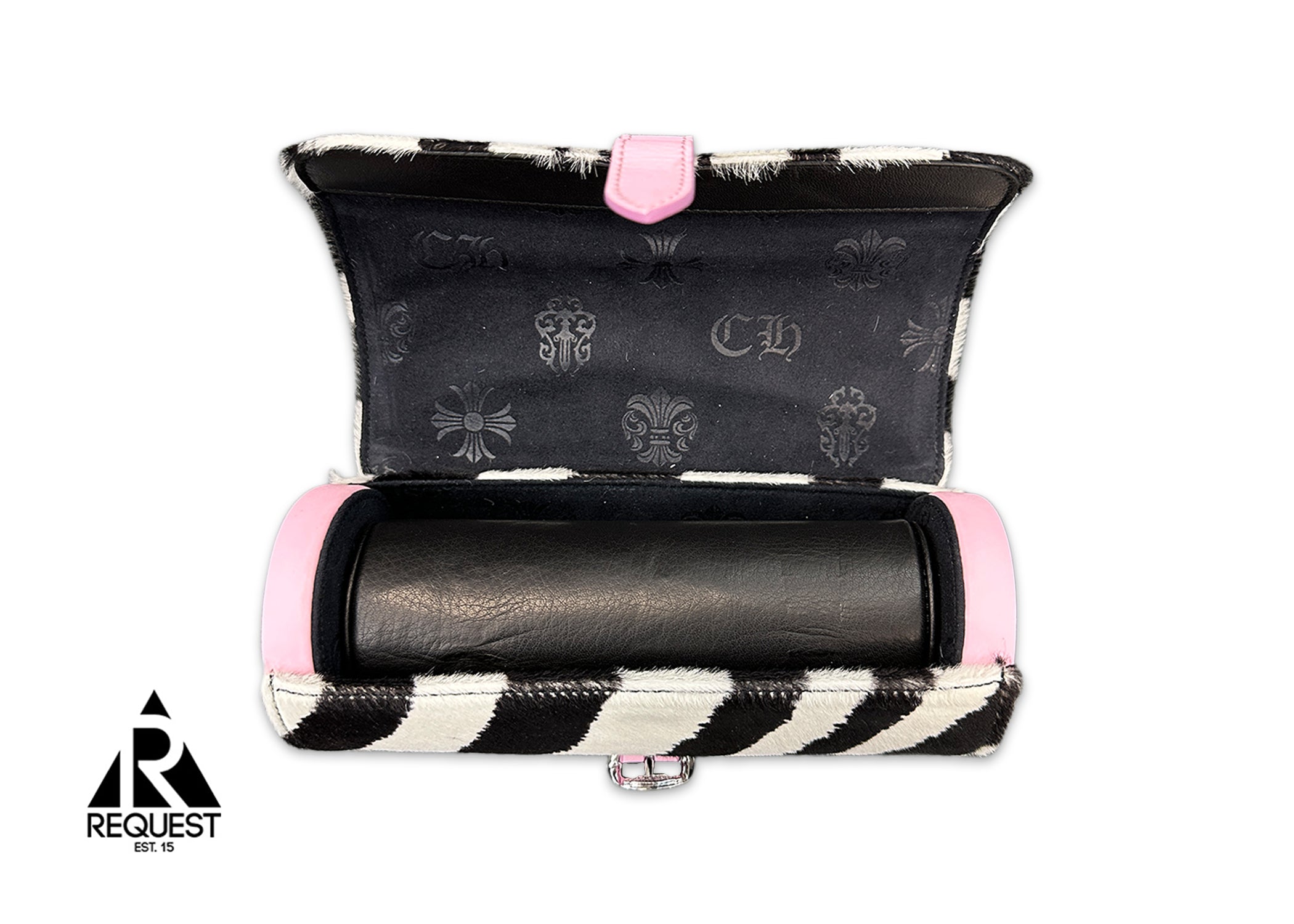 Chrome Hearts Watch Case "Zebra & Pink”