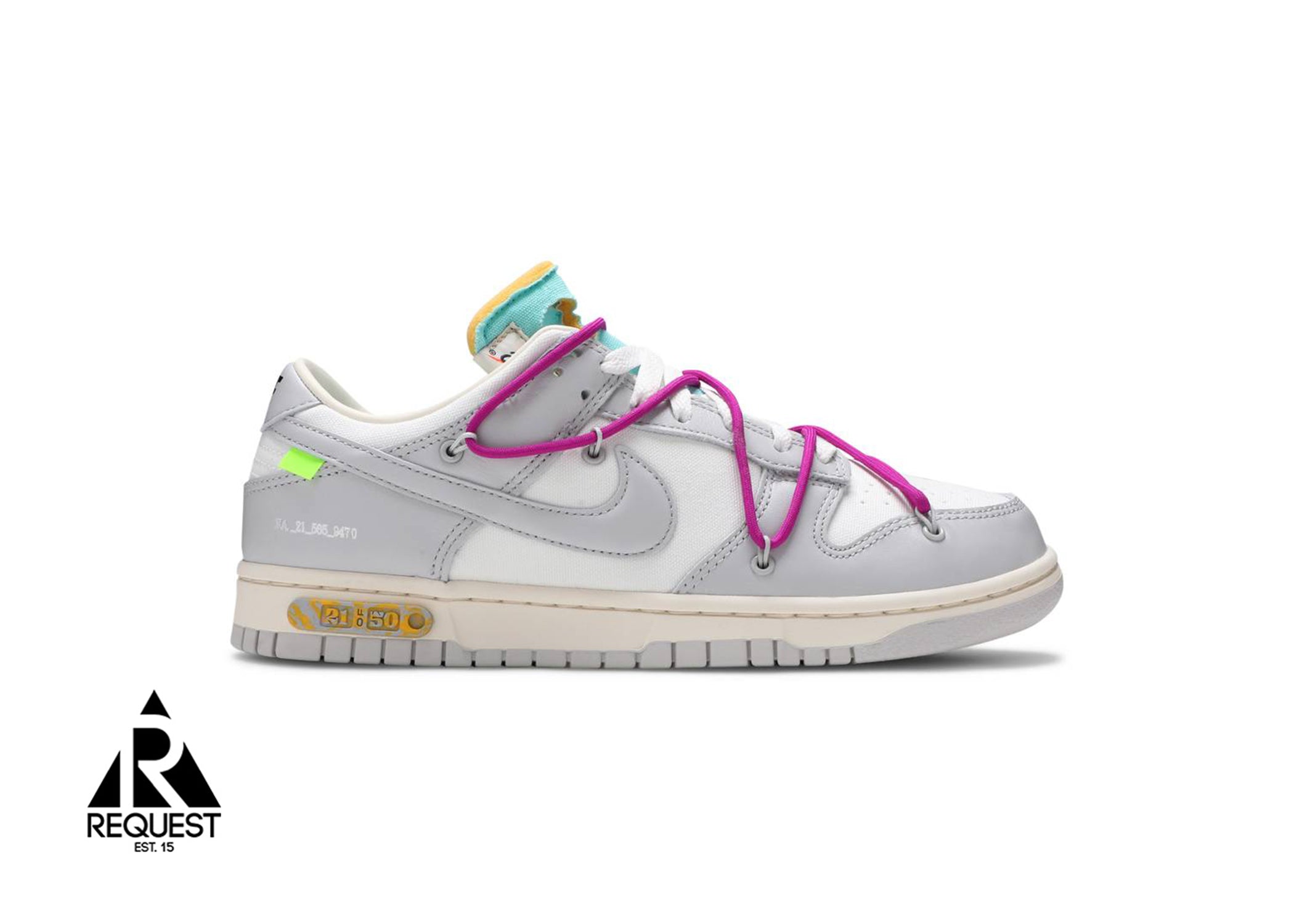 Nike Dunk Low "Off White Lot 21"