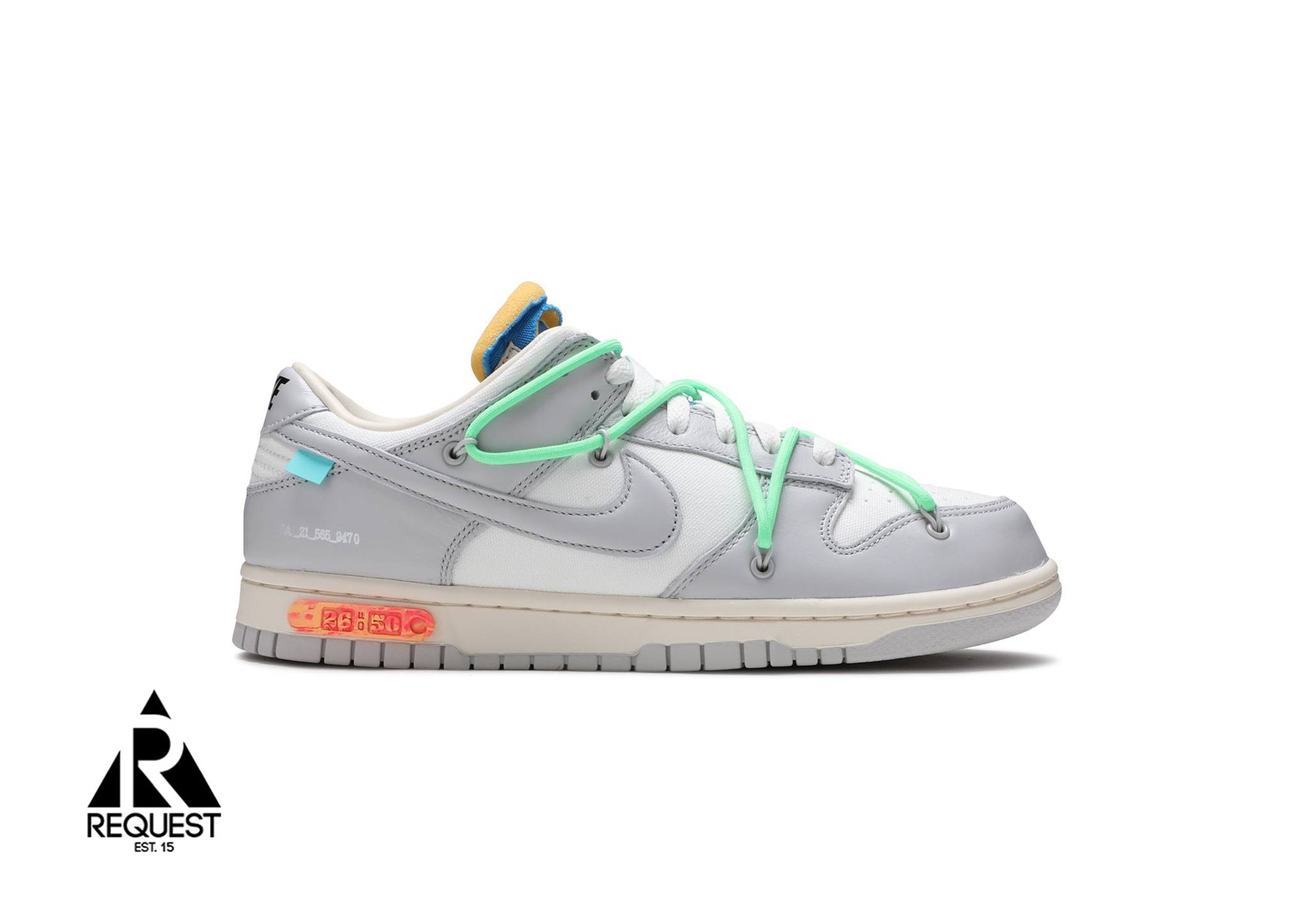 Nike Dunk Low “Off White Lot 26”