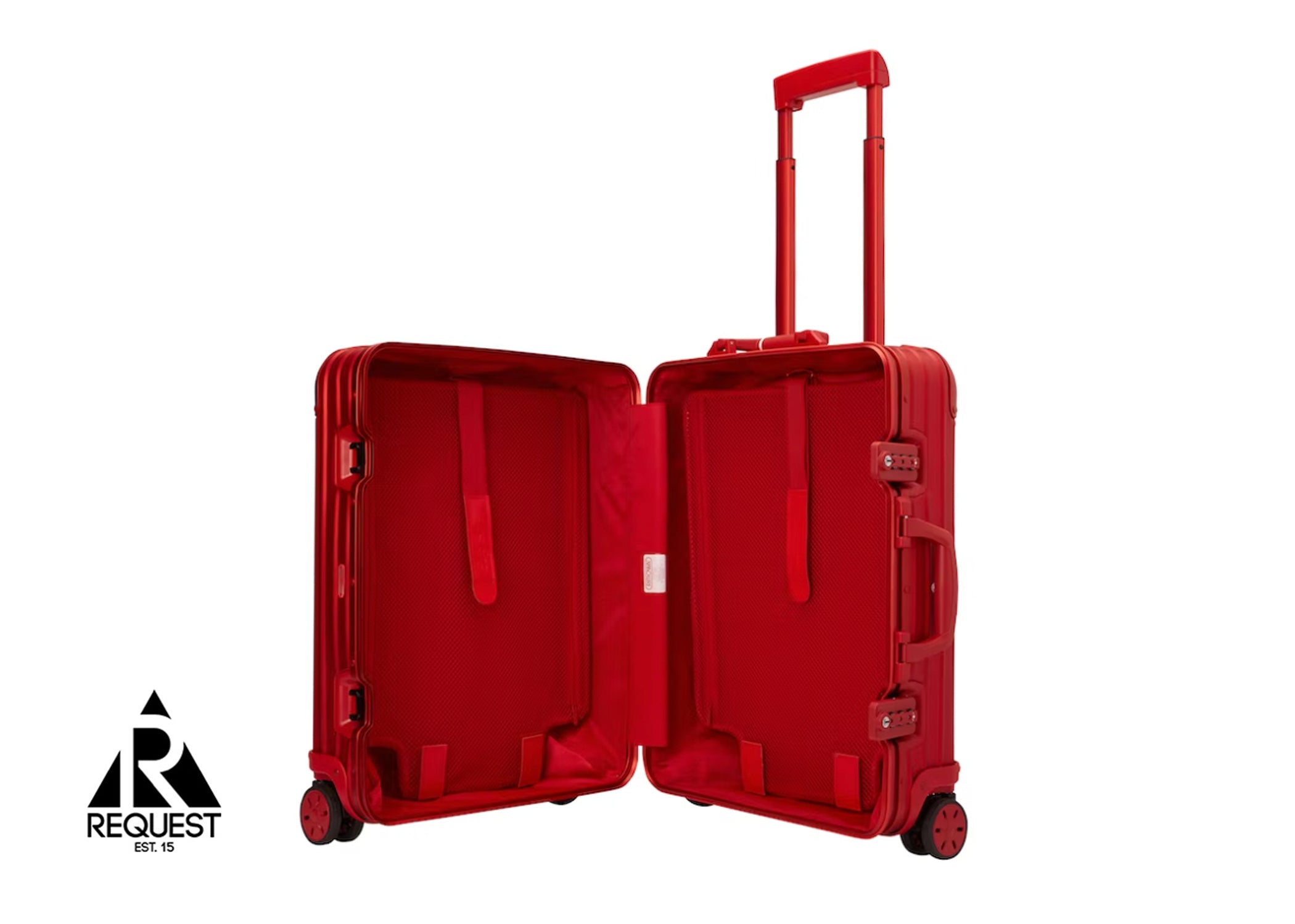 Supreme Rimowa 45L Carry On Suitcase "Red"