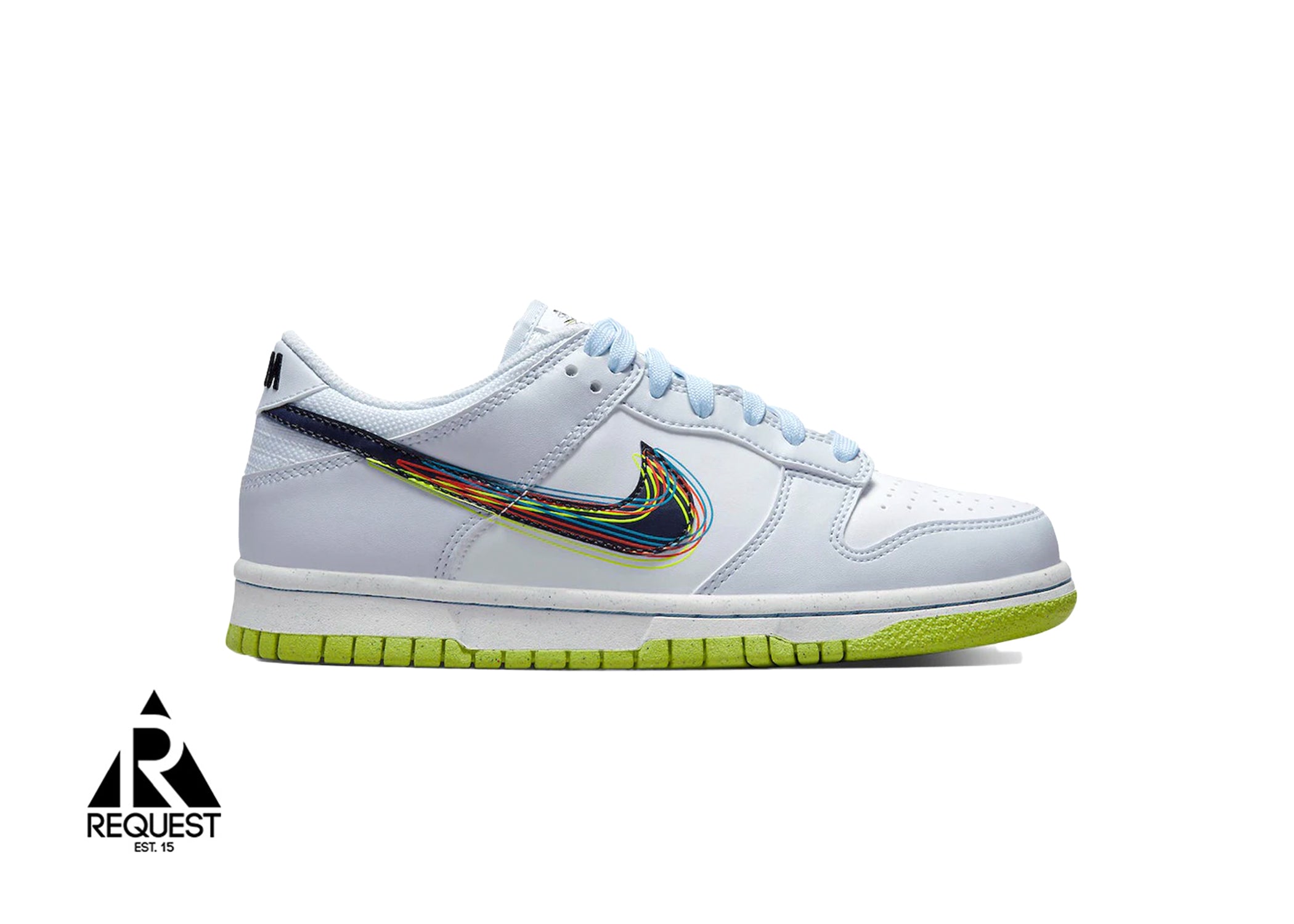 Nike Dunk Low "3D Swoosh Grey"