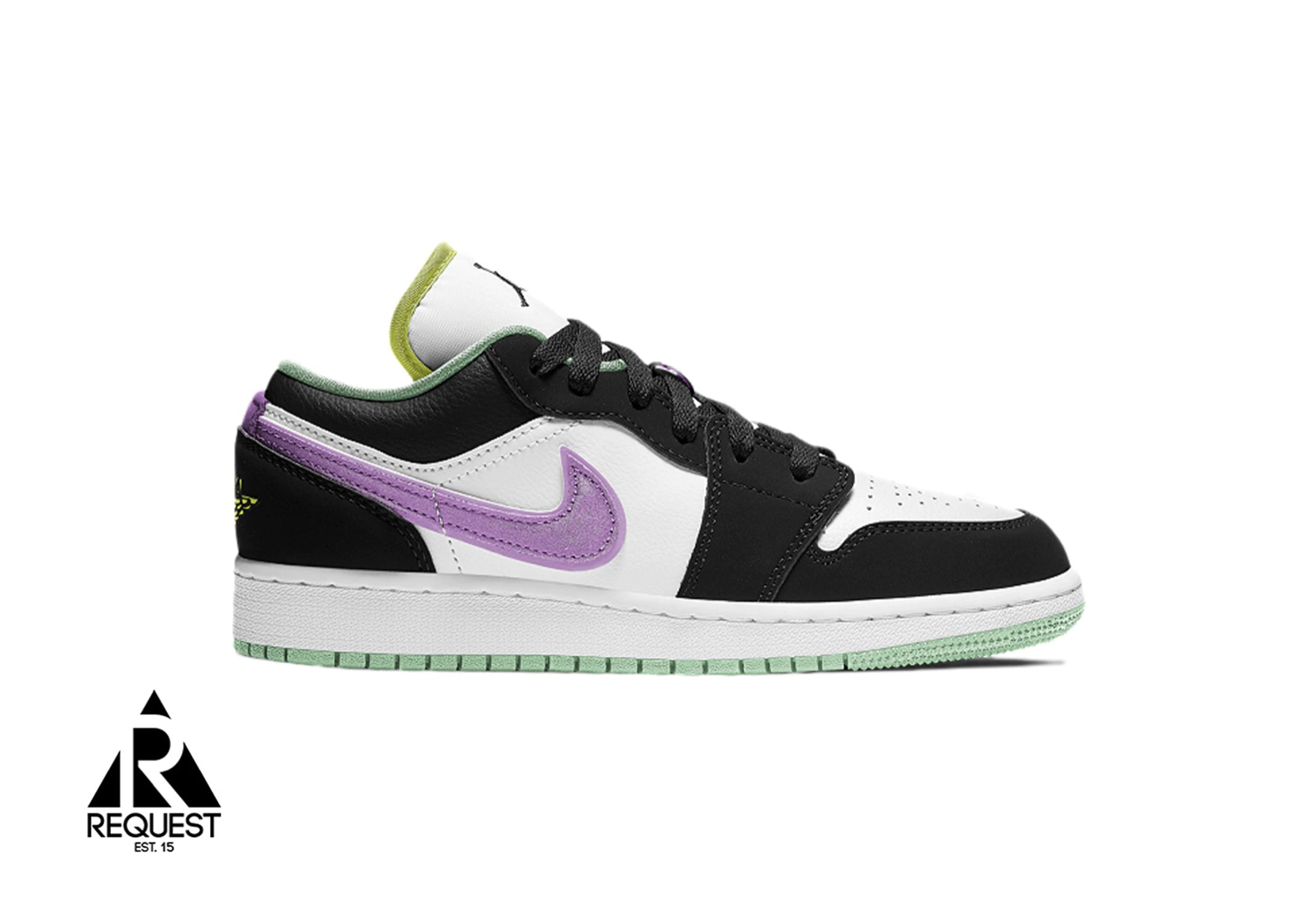 Air Jordan 1 Low “Black White Purple”