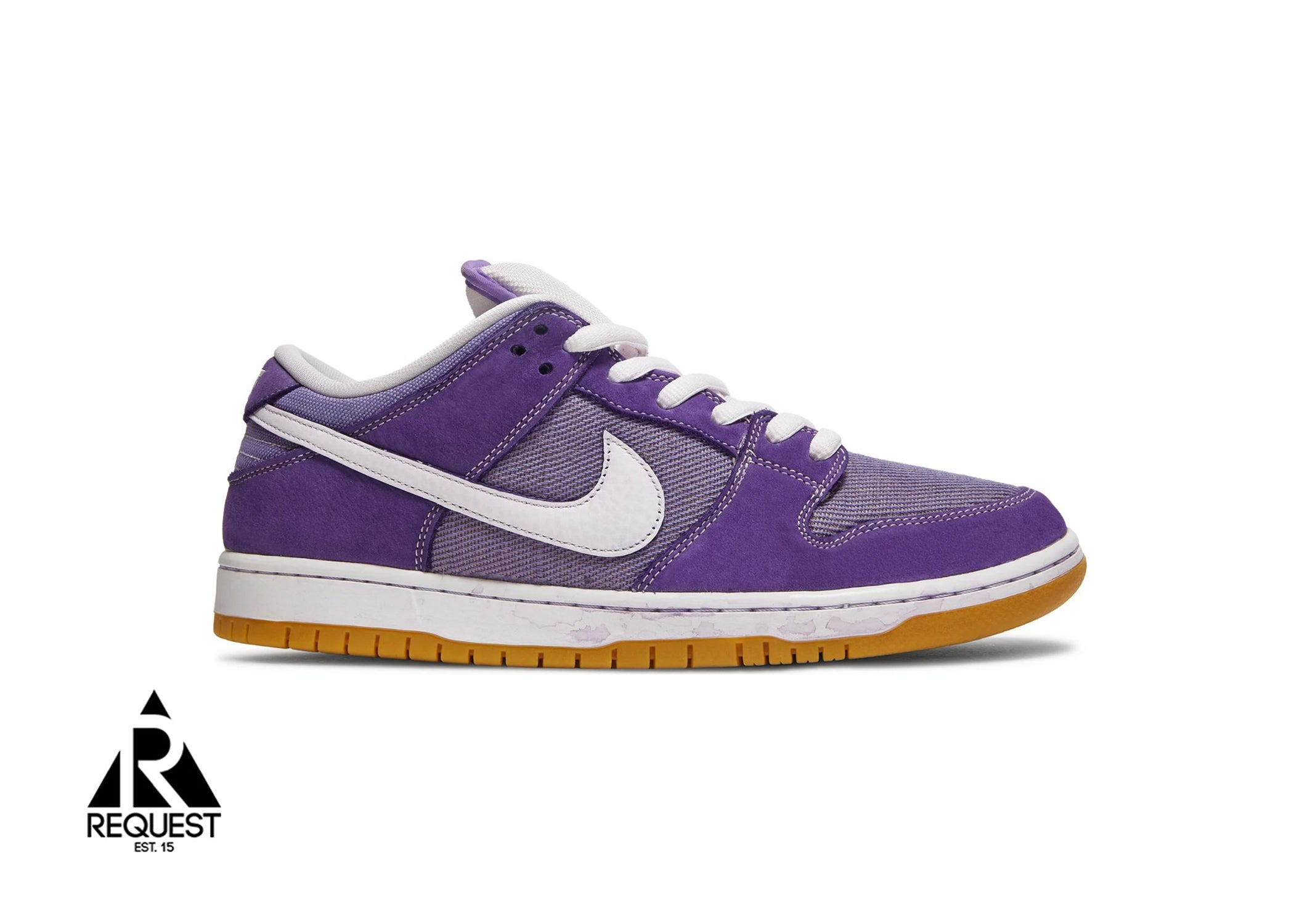 Nike SB Dunk Low Pro ISO Orange Label "Unbleached Pack Lilac"