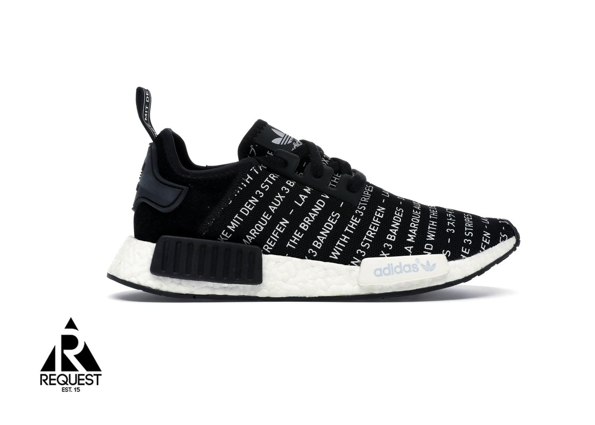 adidas gazelle silver green womens NMD R1 “Black Out”