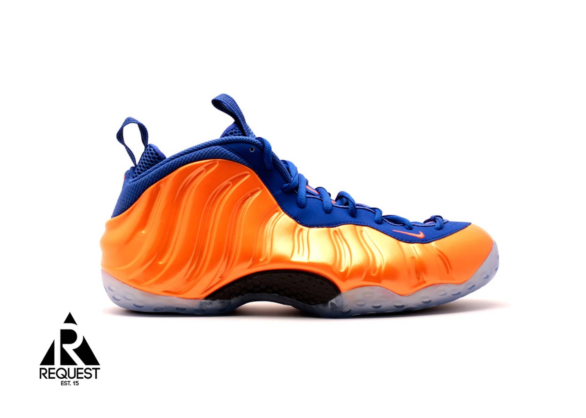 Orange New York Knicks Foamposites 219 Shoes Foamposite Knicks 219