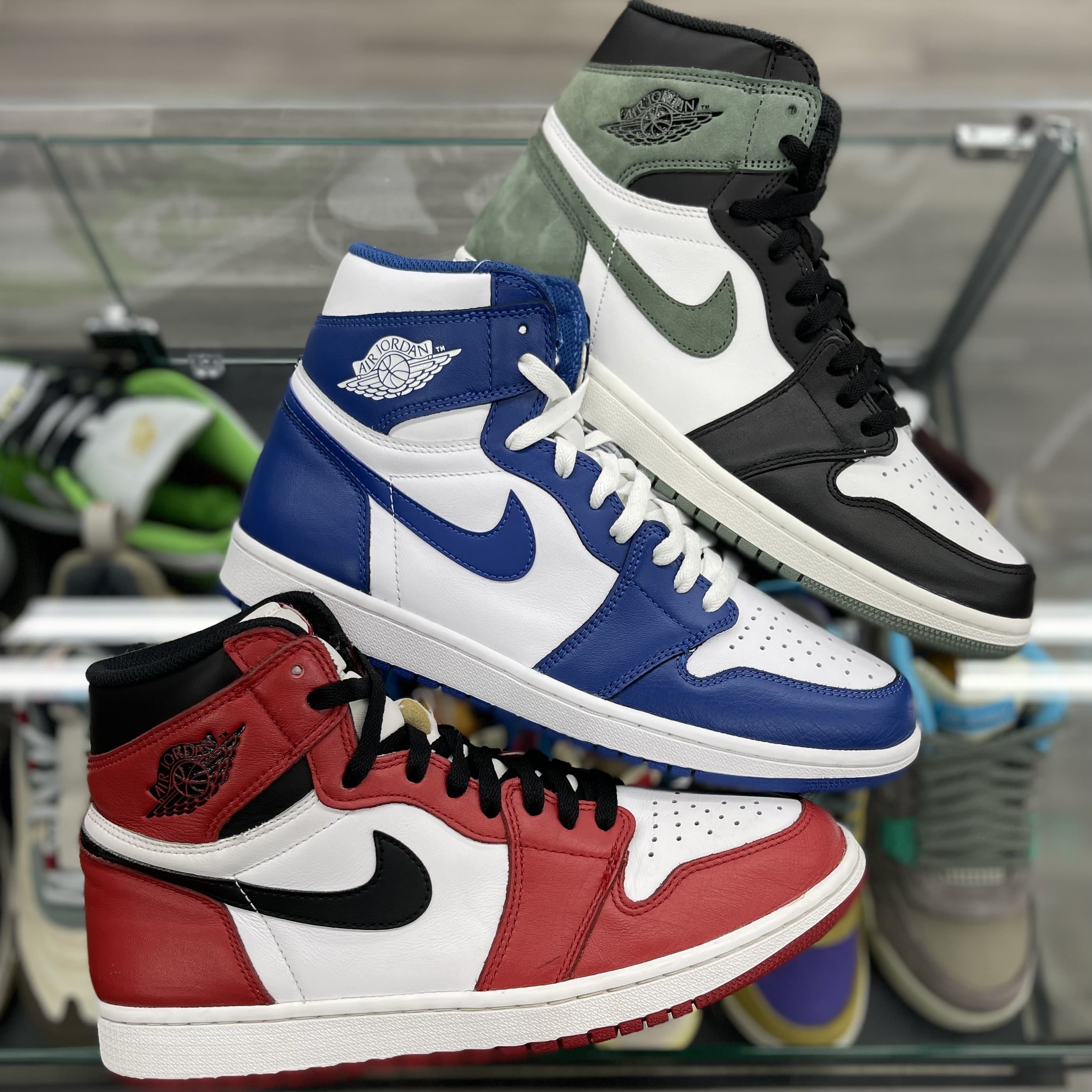 Green clay jordan 1 sale