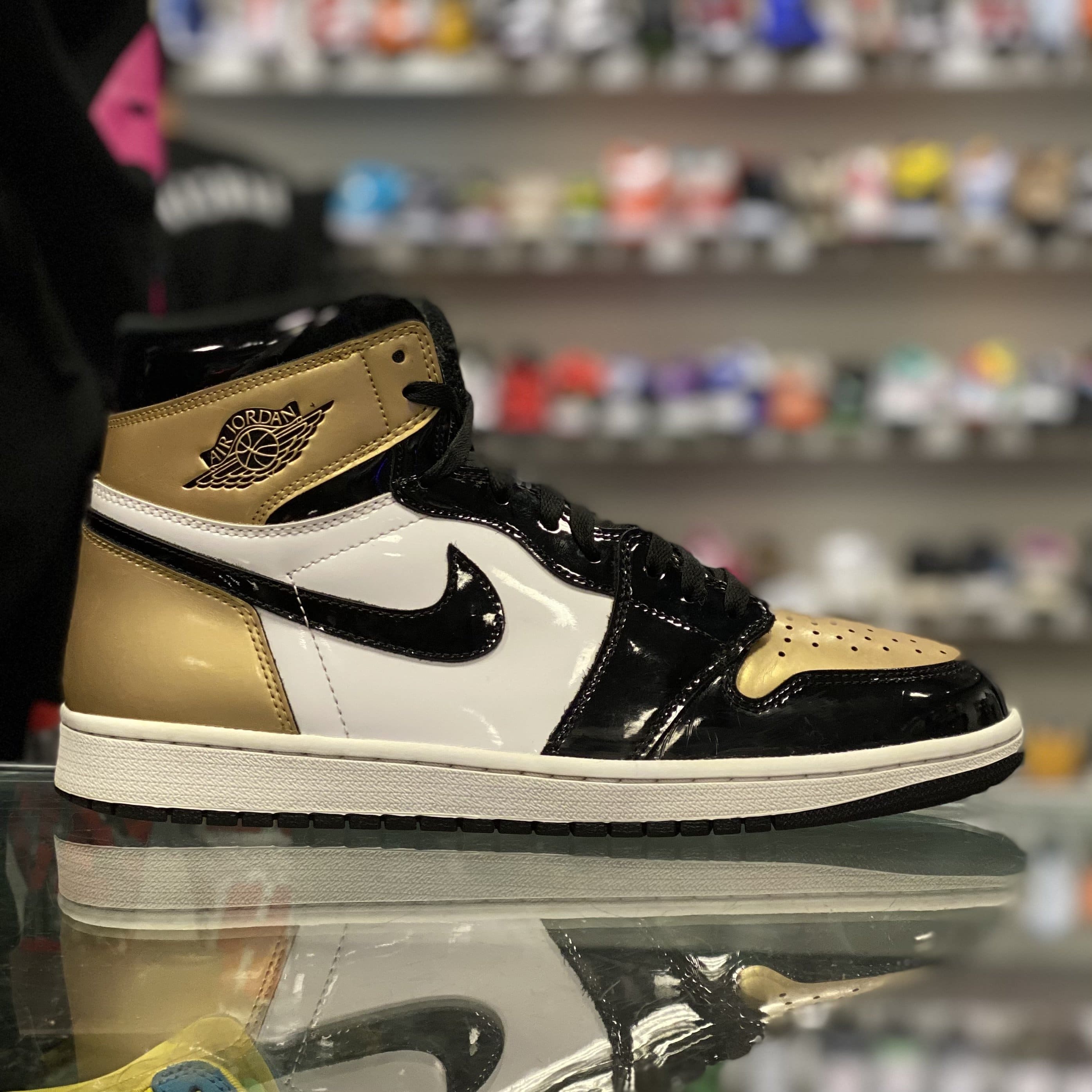 Gold toe jordan 1 Clearance