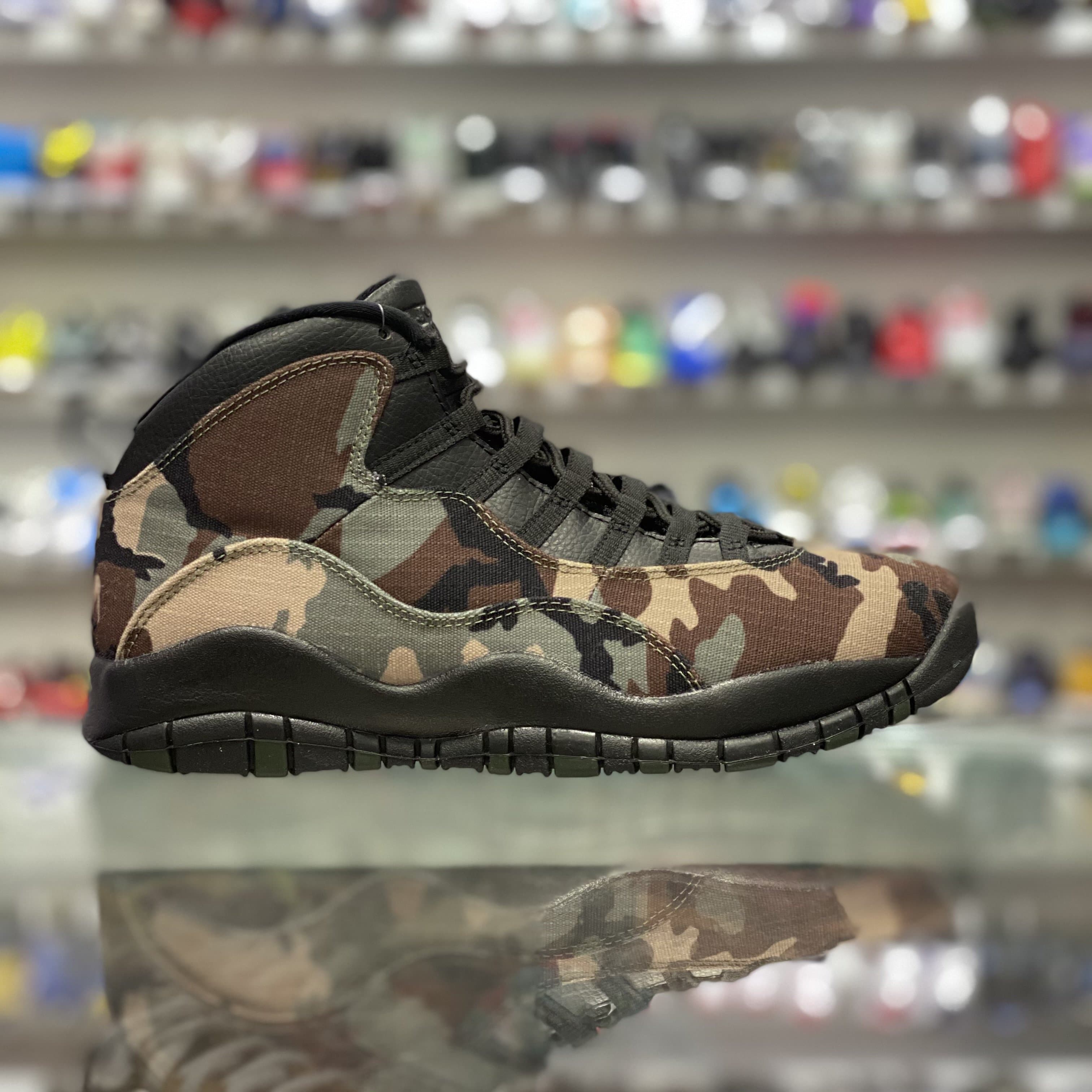 Basketball Shoe Air Jordan 10 Duck Camo Air Jordan 10 Retro “Duck