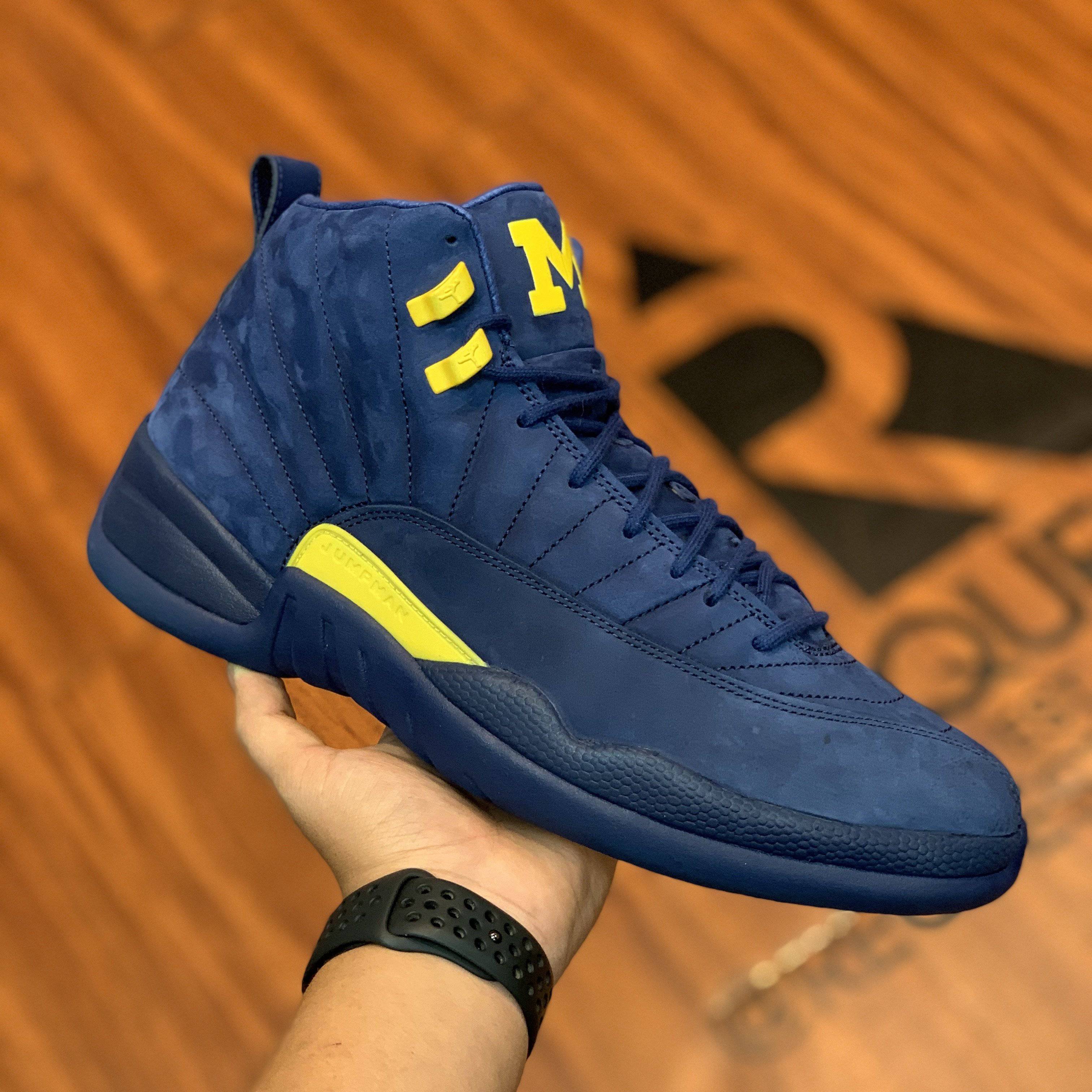 Michigan air jordan 12 Clearance