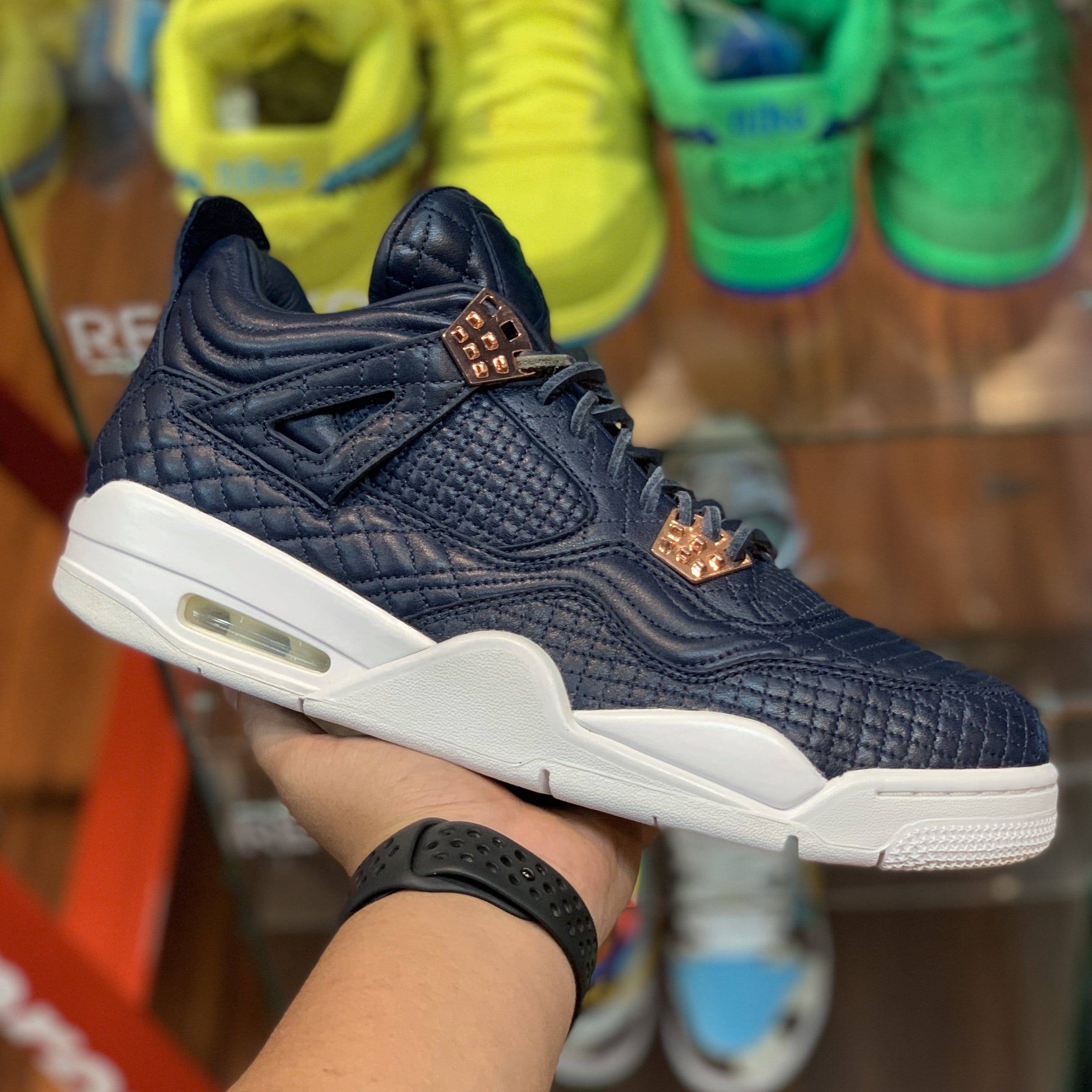 Air Jordan 4 Retro PRM “Obsidian”