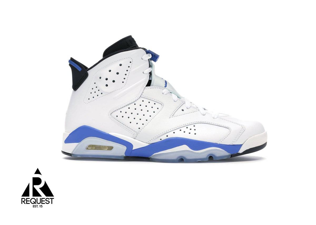 Selling these sport blue Retro 6 size 10 and with original box Jordan 6 Retro 2014 Sport Blue for Sale | Authenticity  main image 3