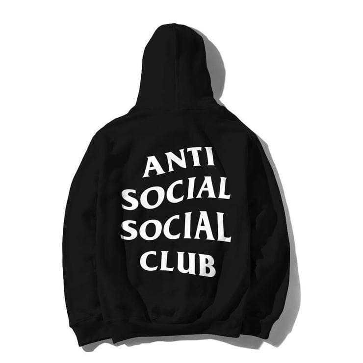 Anti Social Social Club Hoodie Black