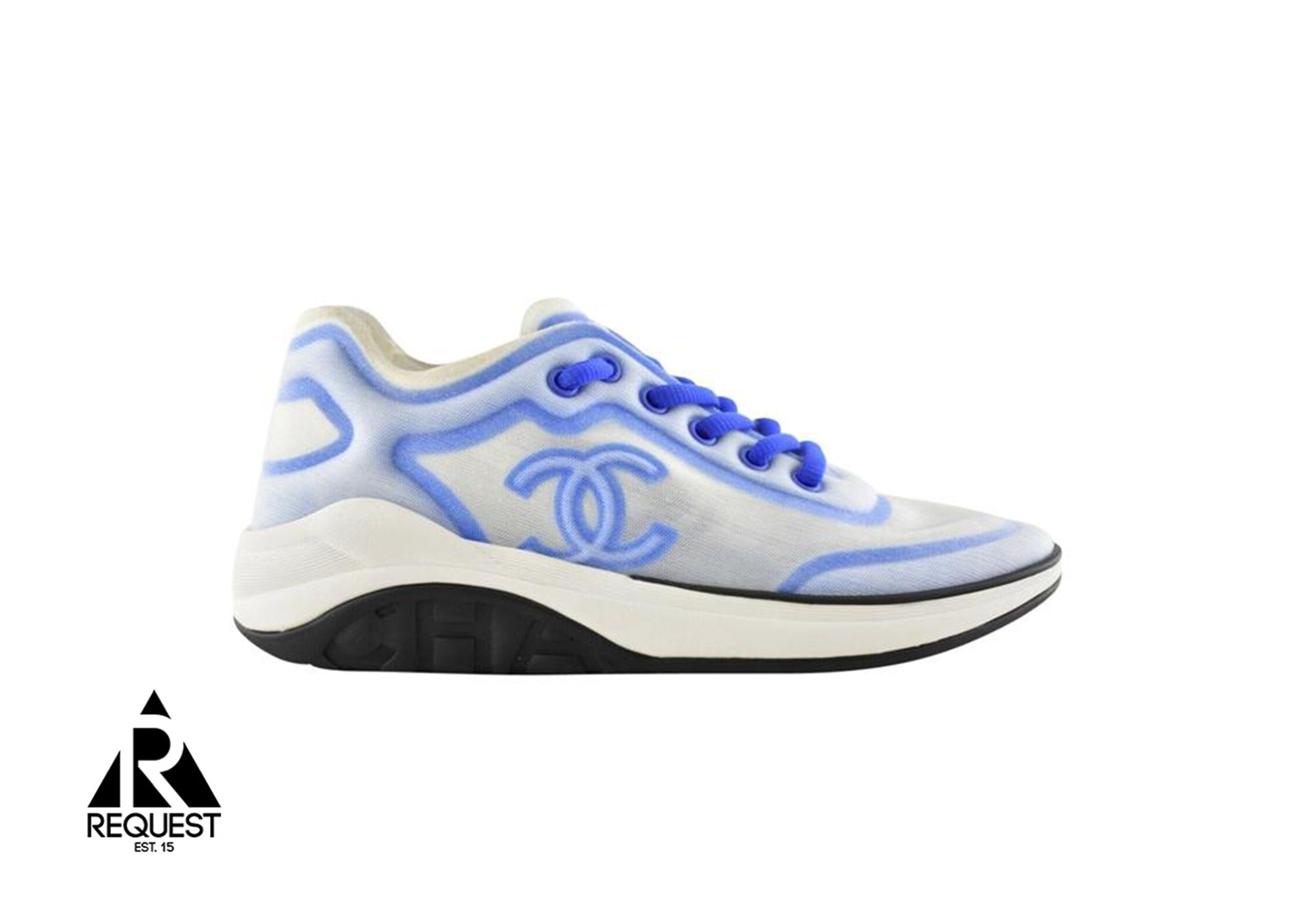 Chanel Trainer Low “Blue White Lycra Mesh”