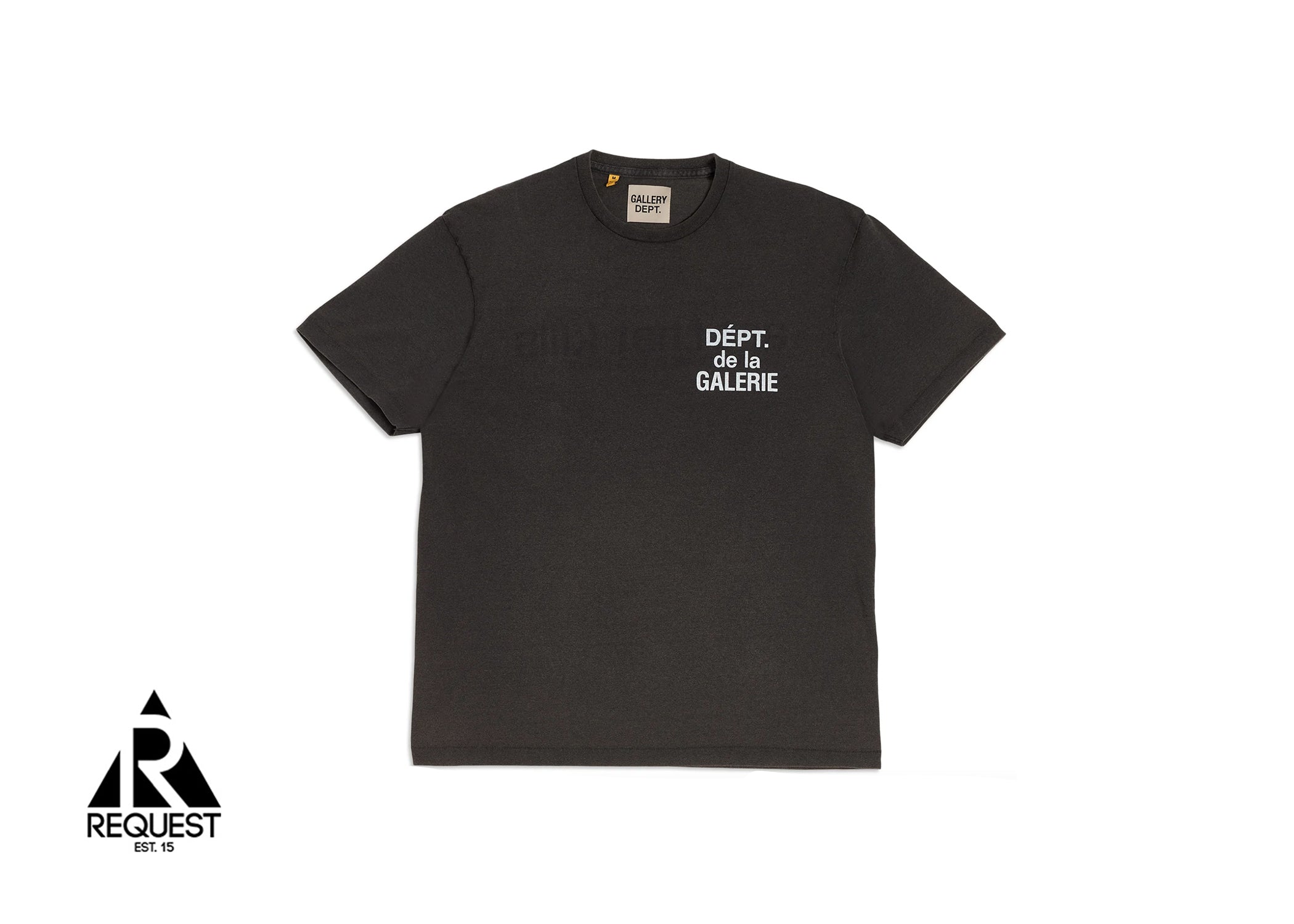 Gallery Dept. ATK French Logo Tee "Faded Black"