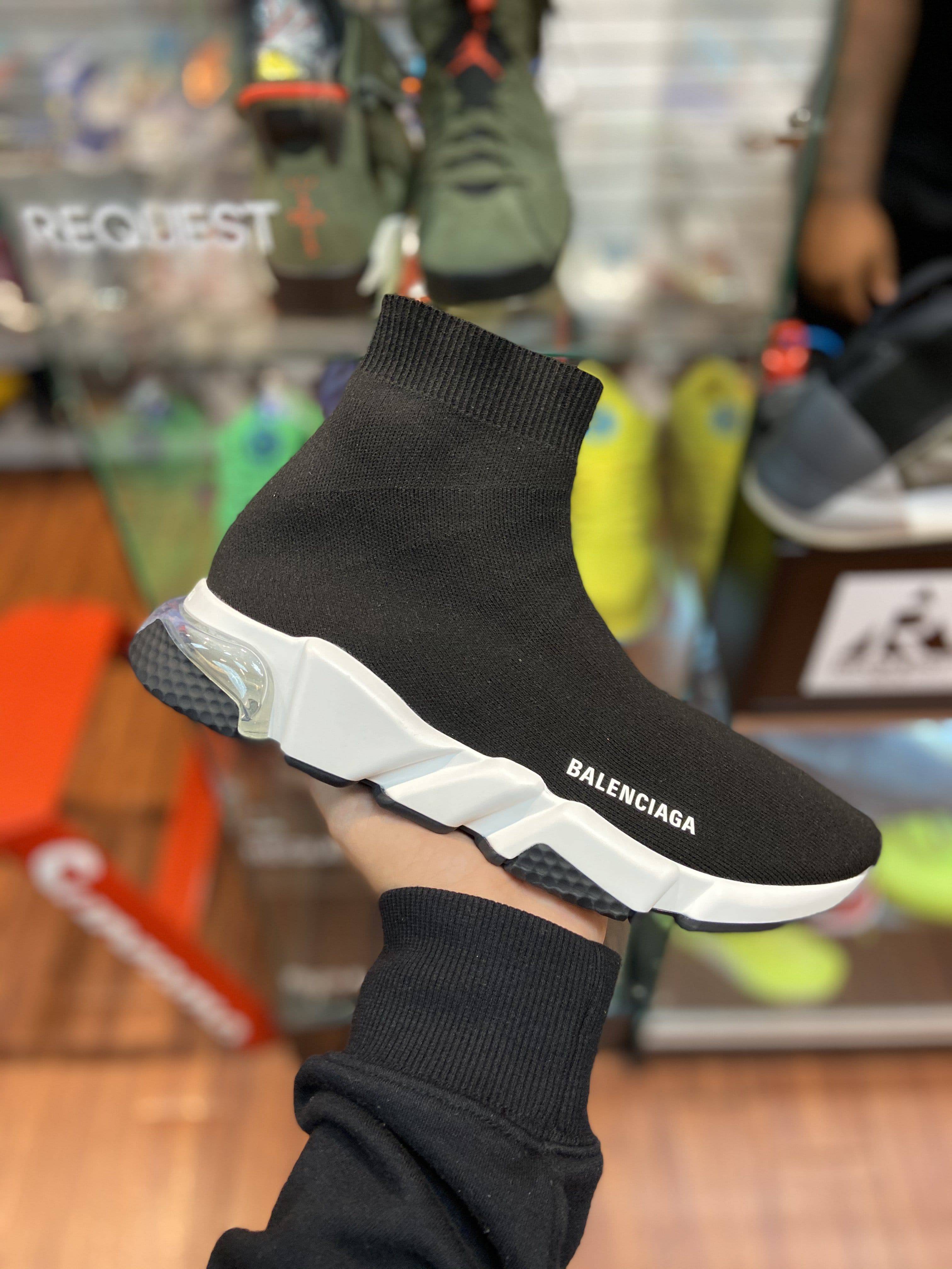 Balenciaga Sock Sneakers Balenciaga Speed Runners On Feet
