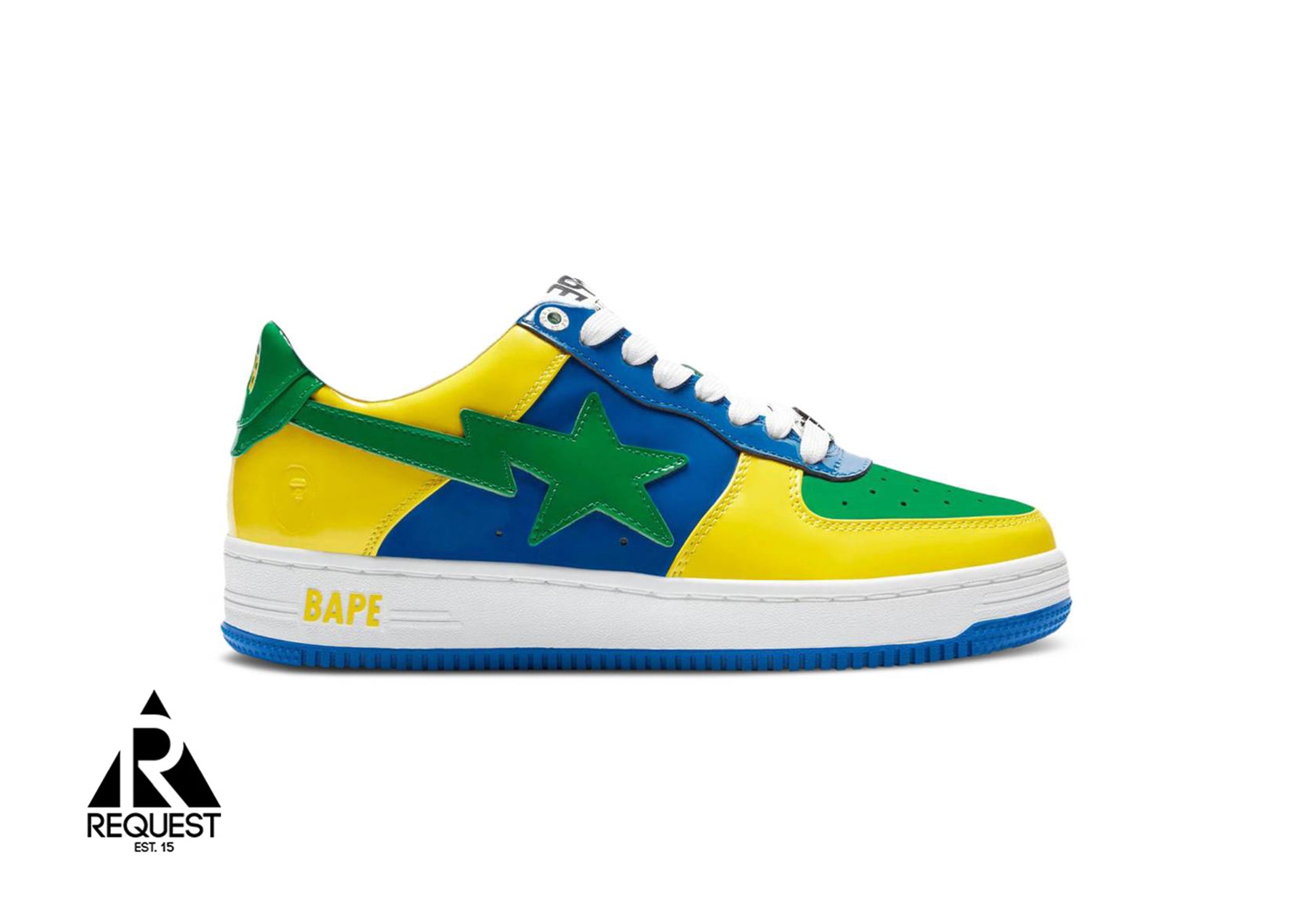 A Bathing Ape Bapesta Low “Brazil”