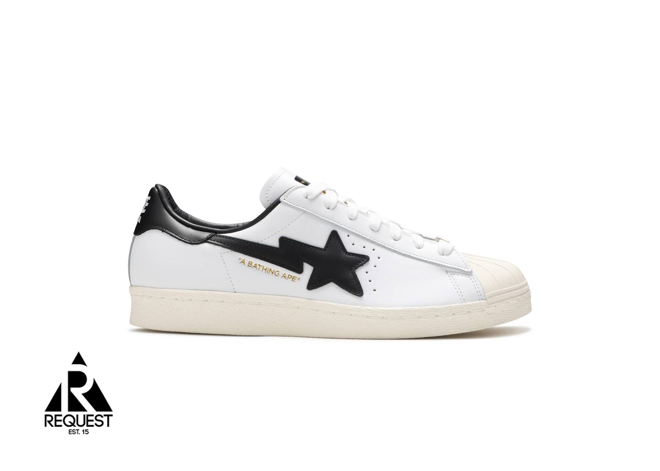 Adidas Superstar 80s Bape “White Black”