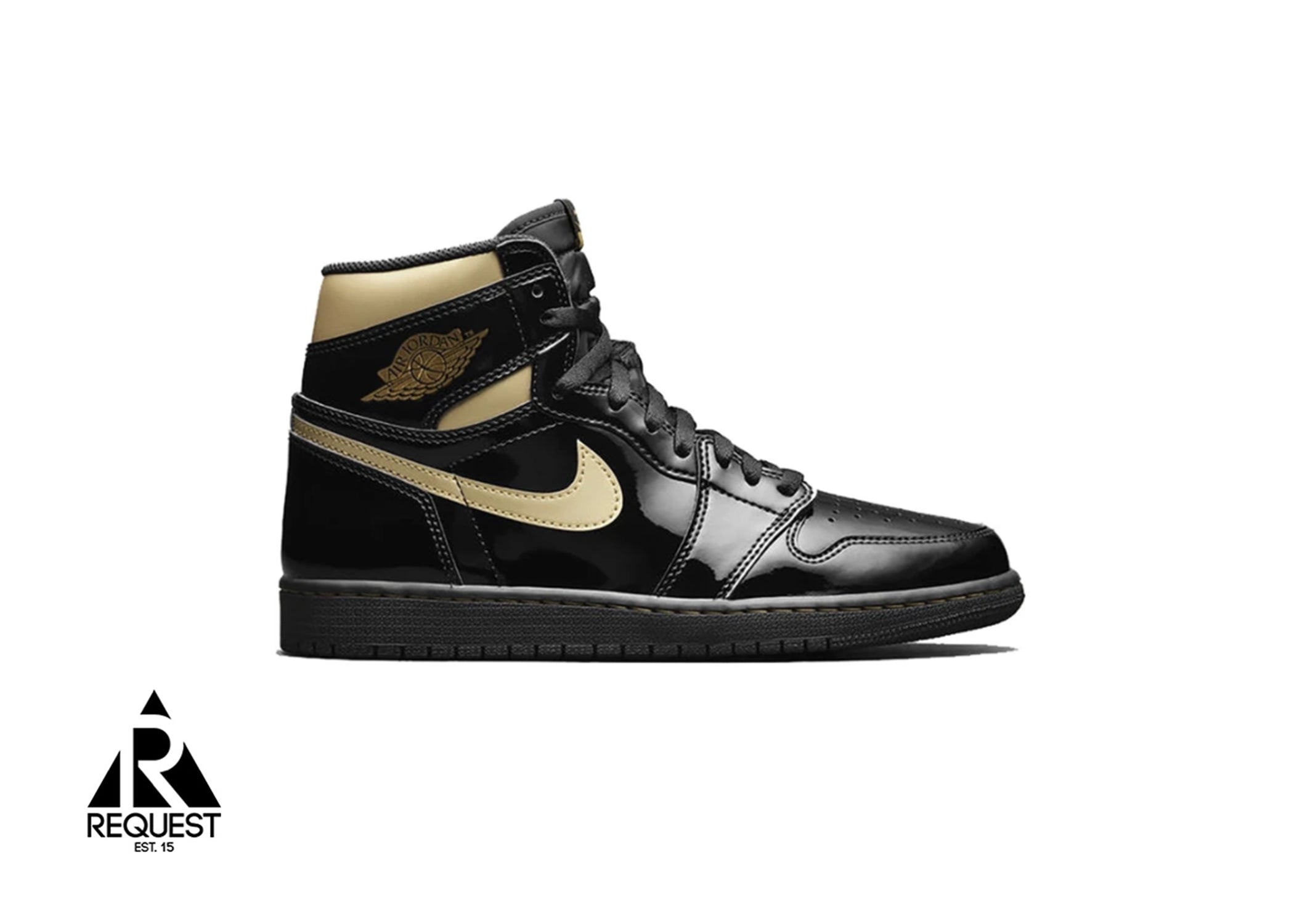 Air Jordan 1 Retro High “Black Metallic Gold 2020” | Request