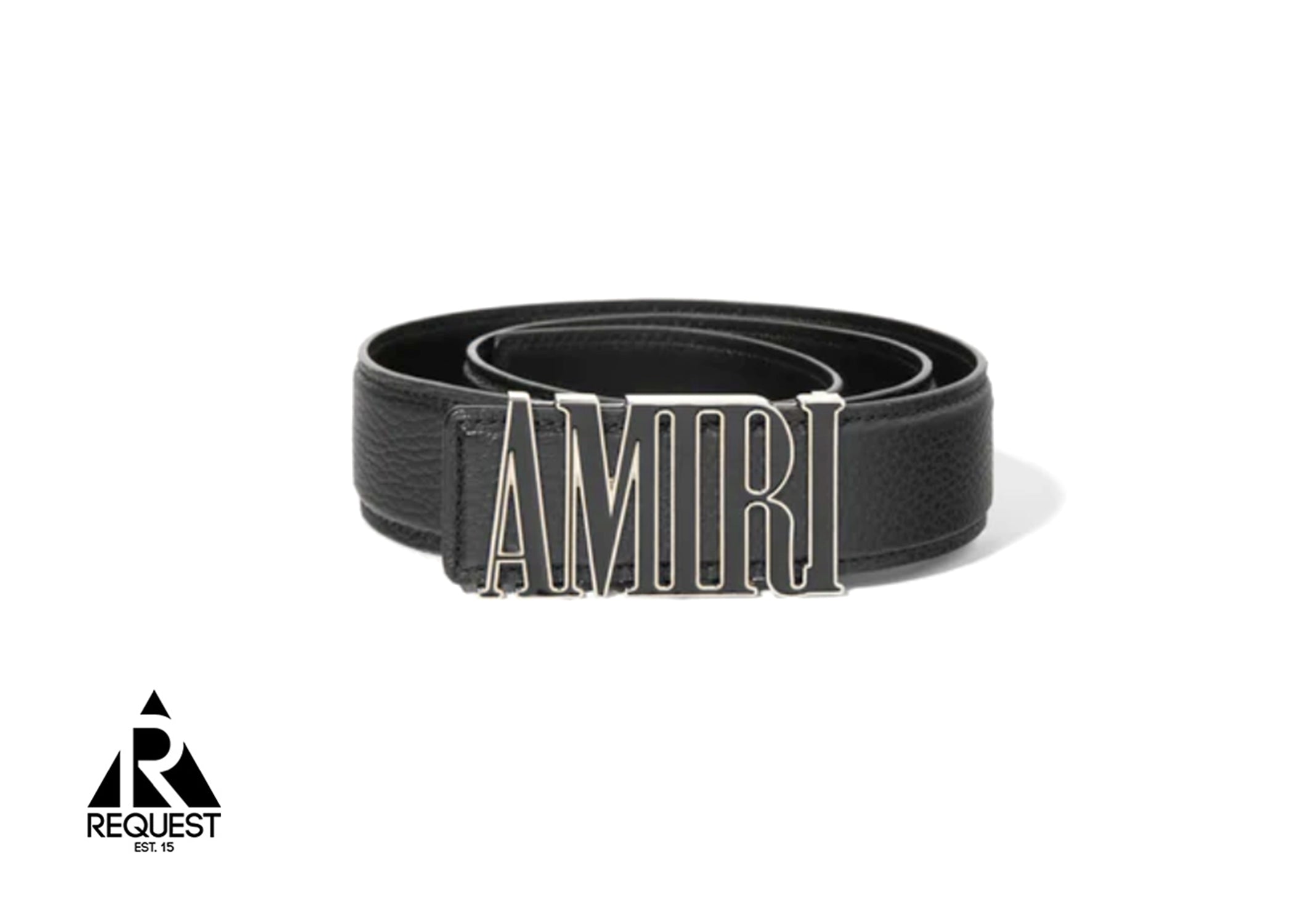 Amiri Pebbled Belt