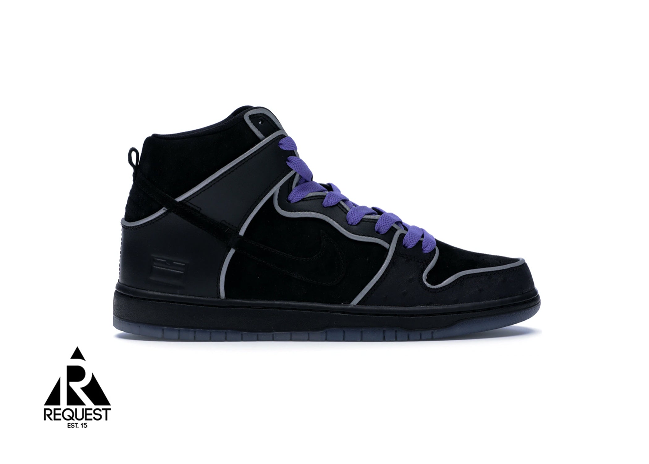 Nike SB Dunk High “Black Purple Box”
