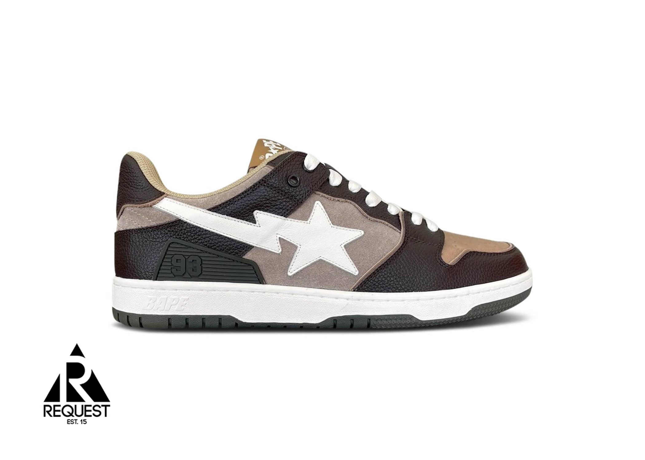 Bapesta Low "Brown Ivory"