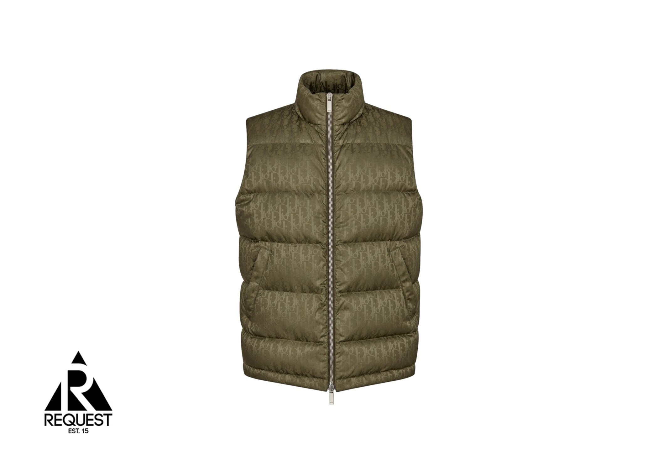 Dior Oblique Down Vest "Olive"