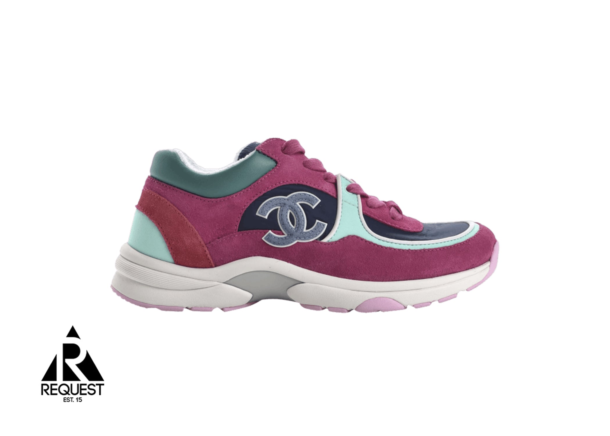 Chanel Trainer Low “Pink Green Navy”