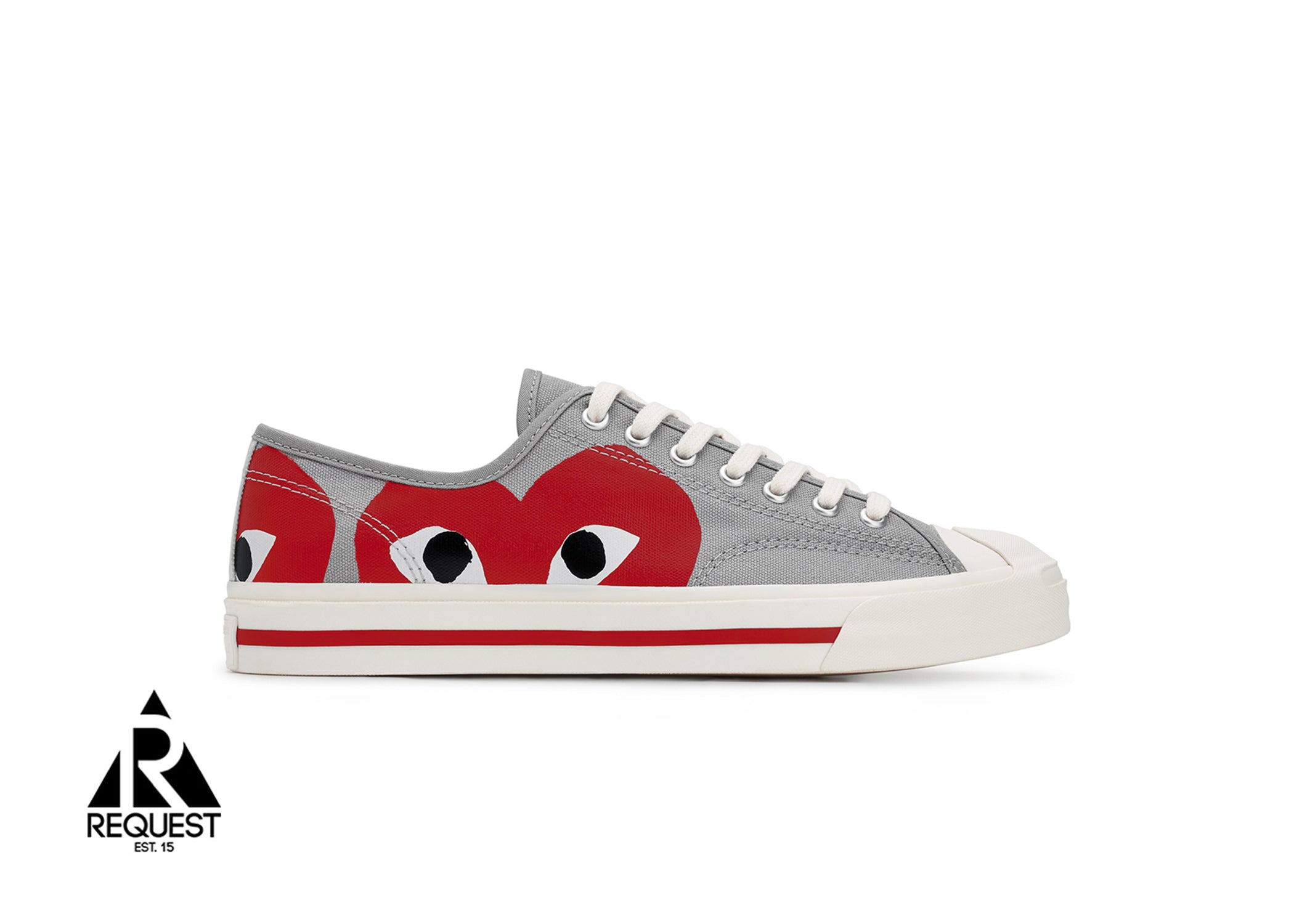 Converse Jack Purcell CDG “Grey Red”