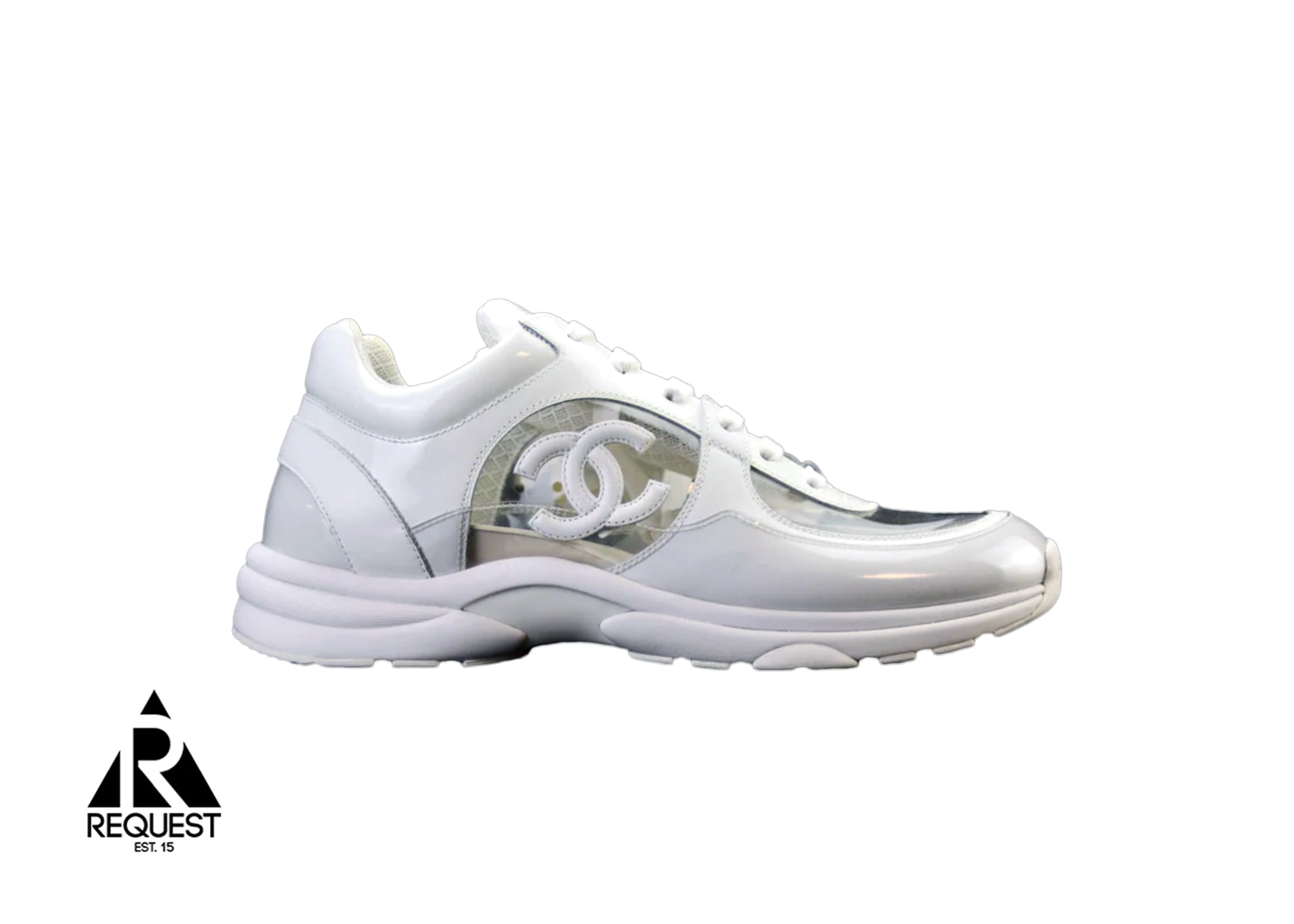 Chanel Low Top Trainer "White Transparent"