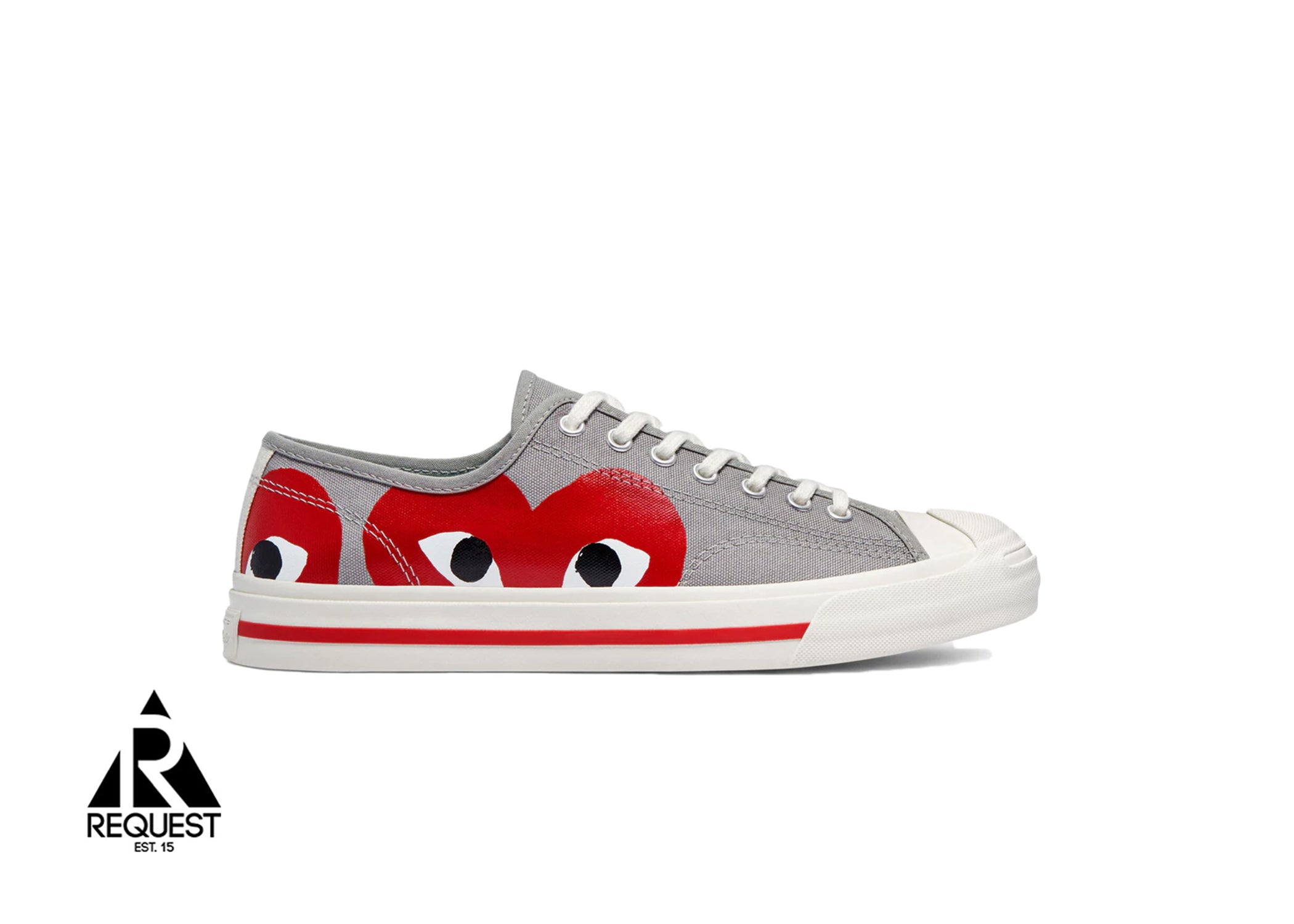 Converse Chuck Taylor CDG Low “Play Grey Red”