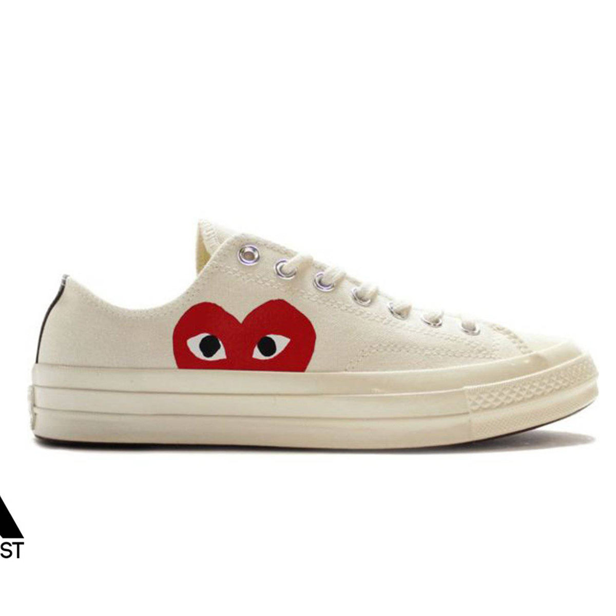 Cream cdg converse Clearance