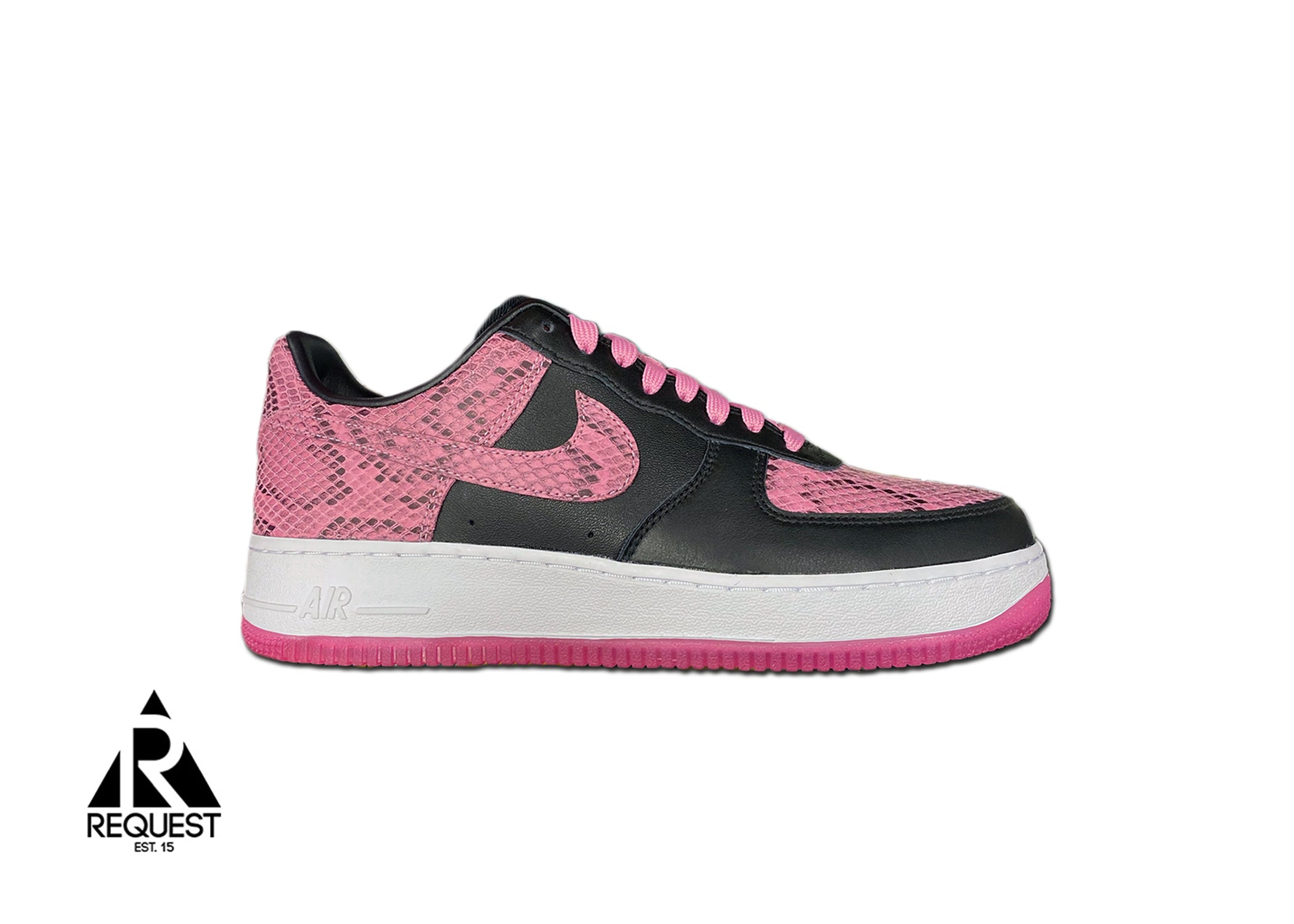 Nike iD Air Force One Low “Pink Snakeskin”