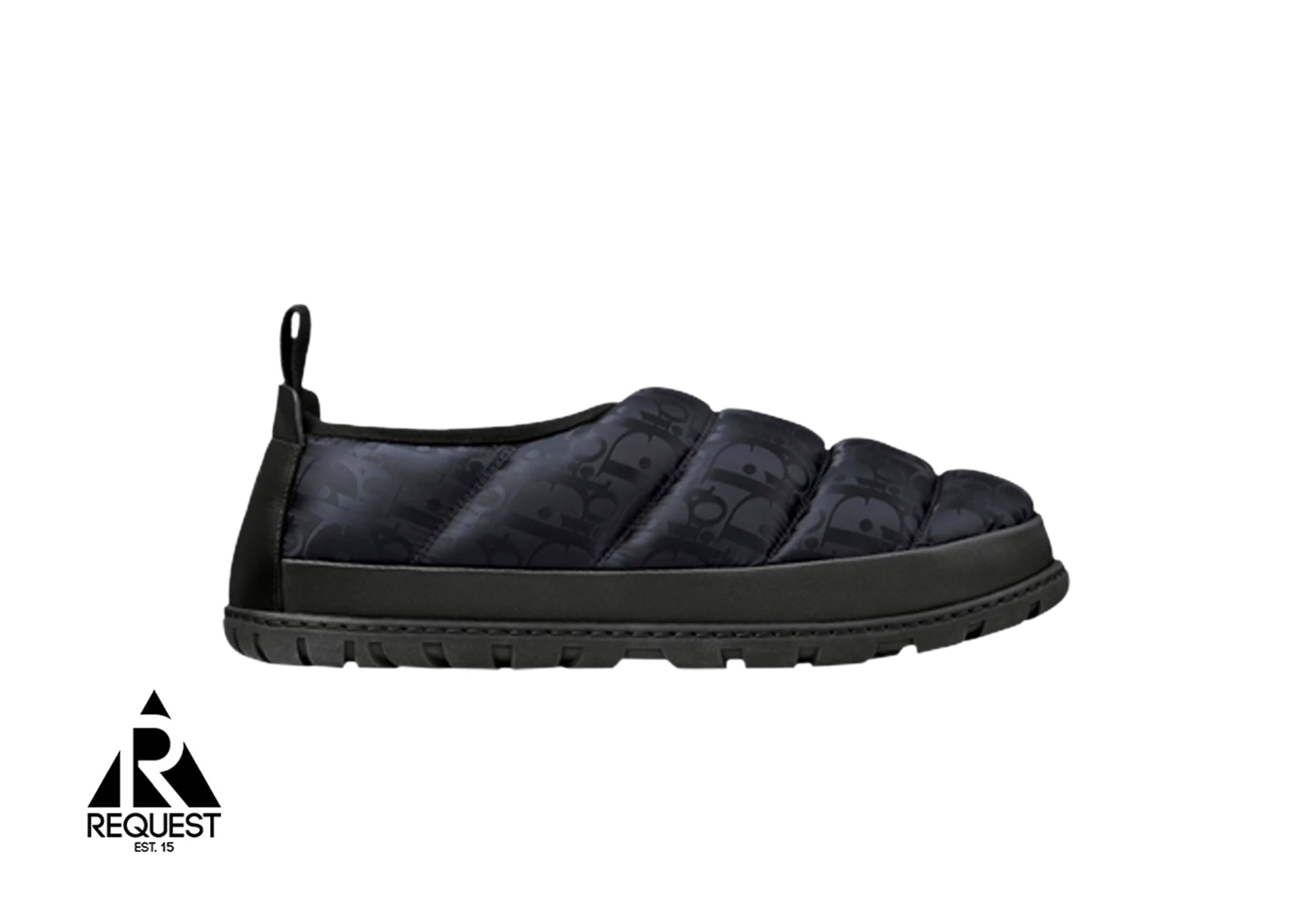 Dior Slipper “Black Quilted Padded Oblique”