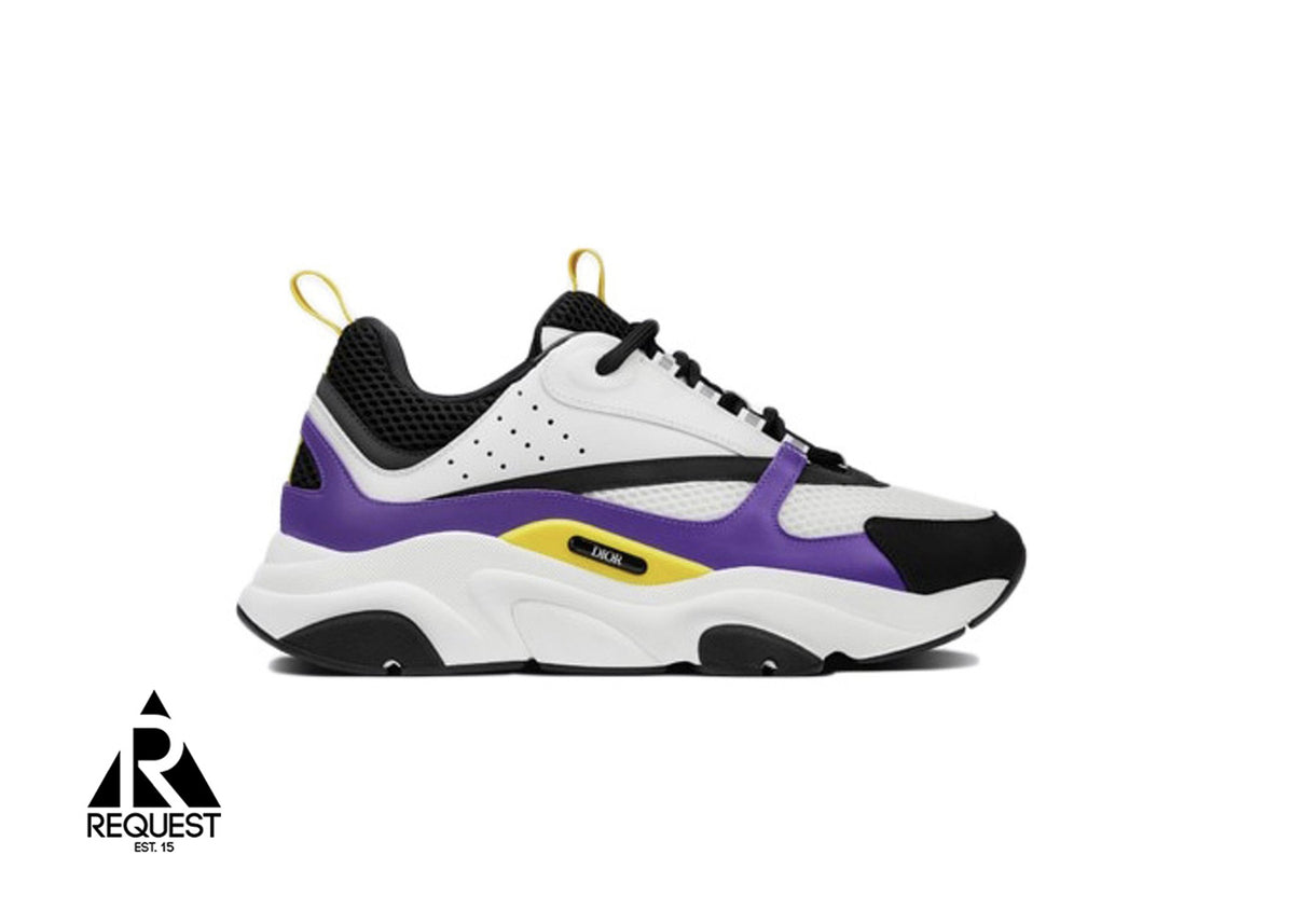 Size 45 (12 US) - Dior B22 Sneaker Lakers ‘Purple’ DIOR B22 MENS LAKERS EU 43 (FIT A UK 9) – Lovedkicks main image 2