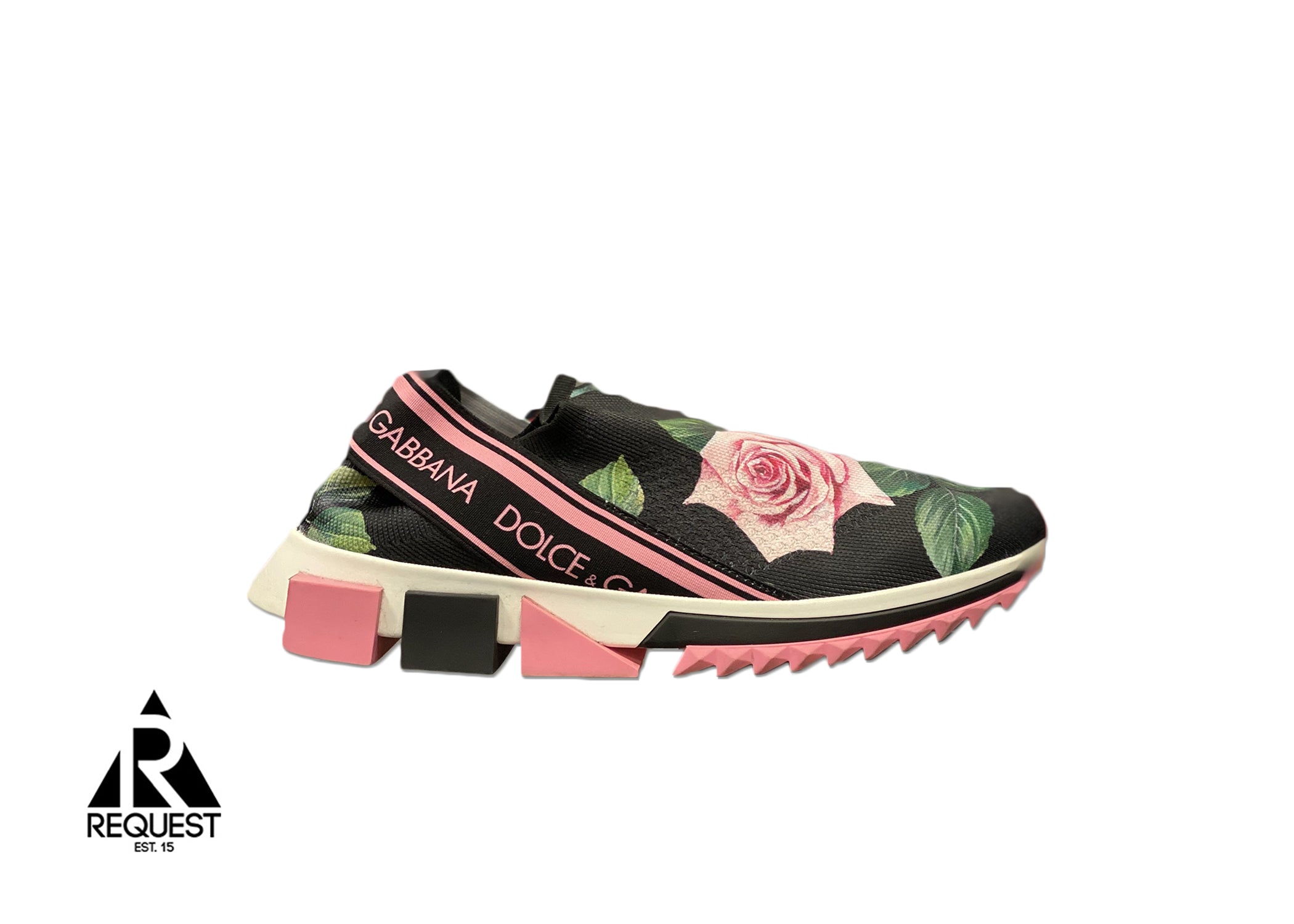 Dolce & Gabbana Low Sneaker “Floral Pink”