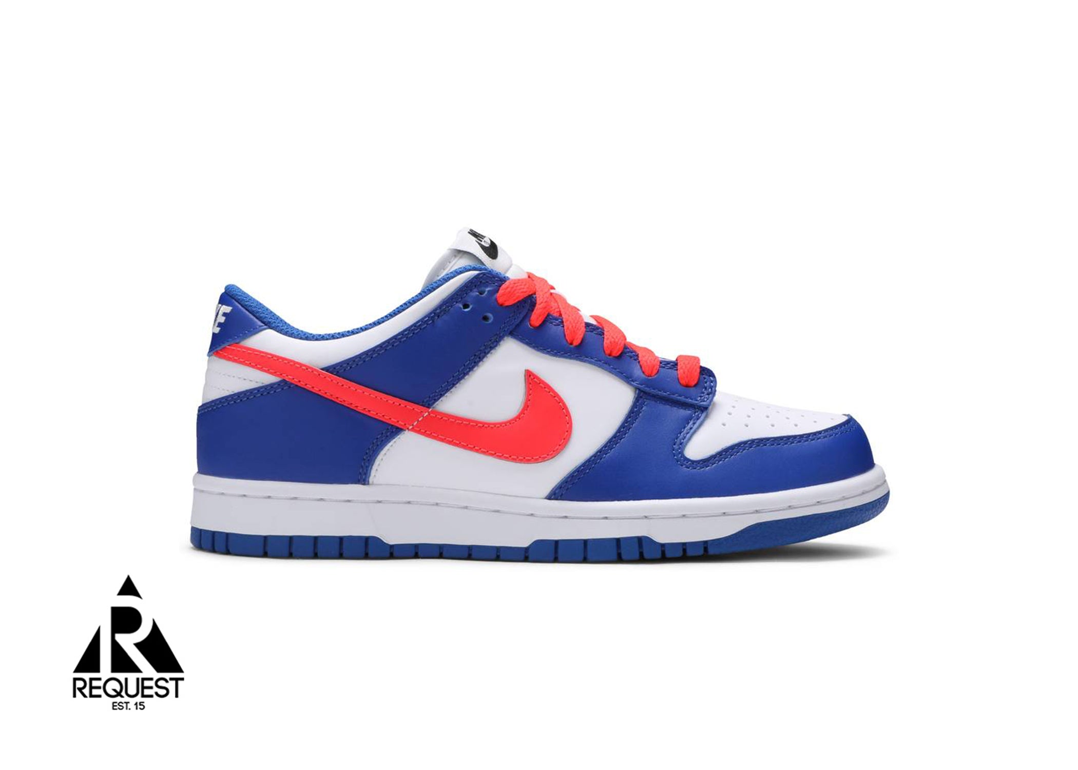 Nike Dunk Low “Bright Crimson Game Royal”