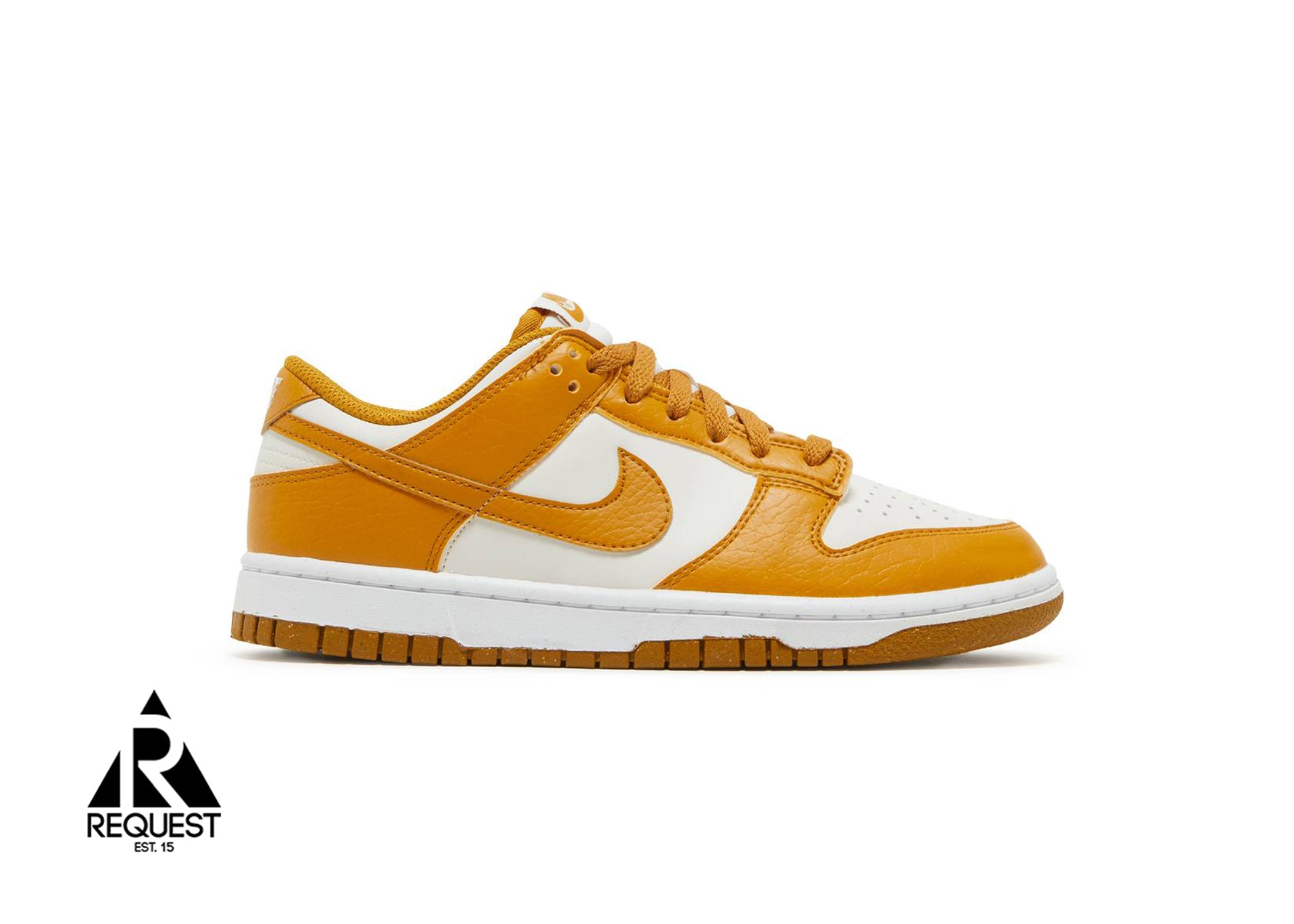 Nike Dunk Low "Next Nature Phantom Gold Suede" (W)