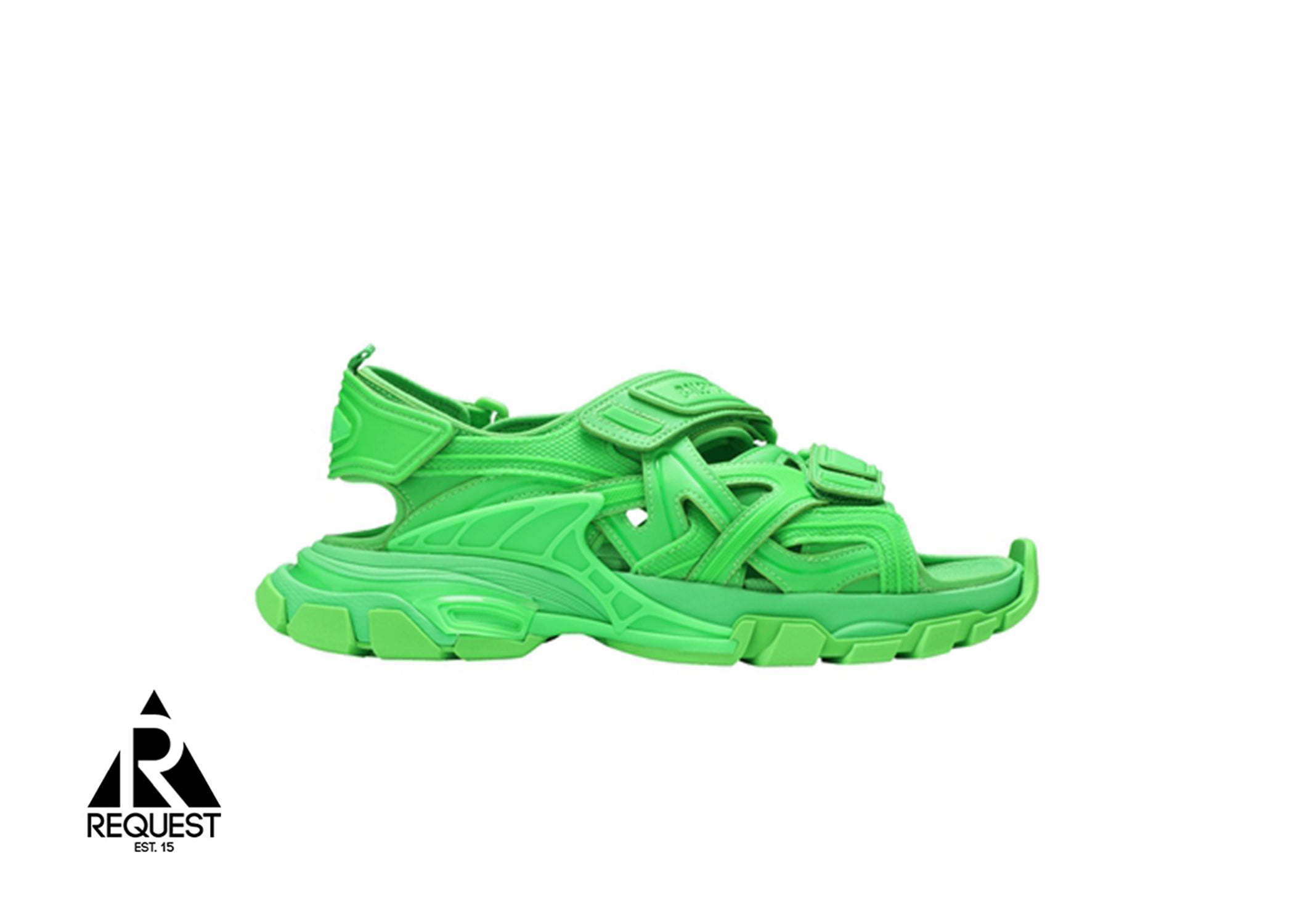 Balenciaga Track Sandals “Fluo Green”