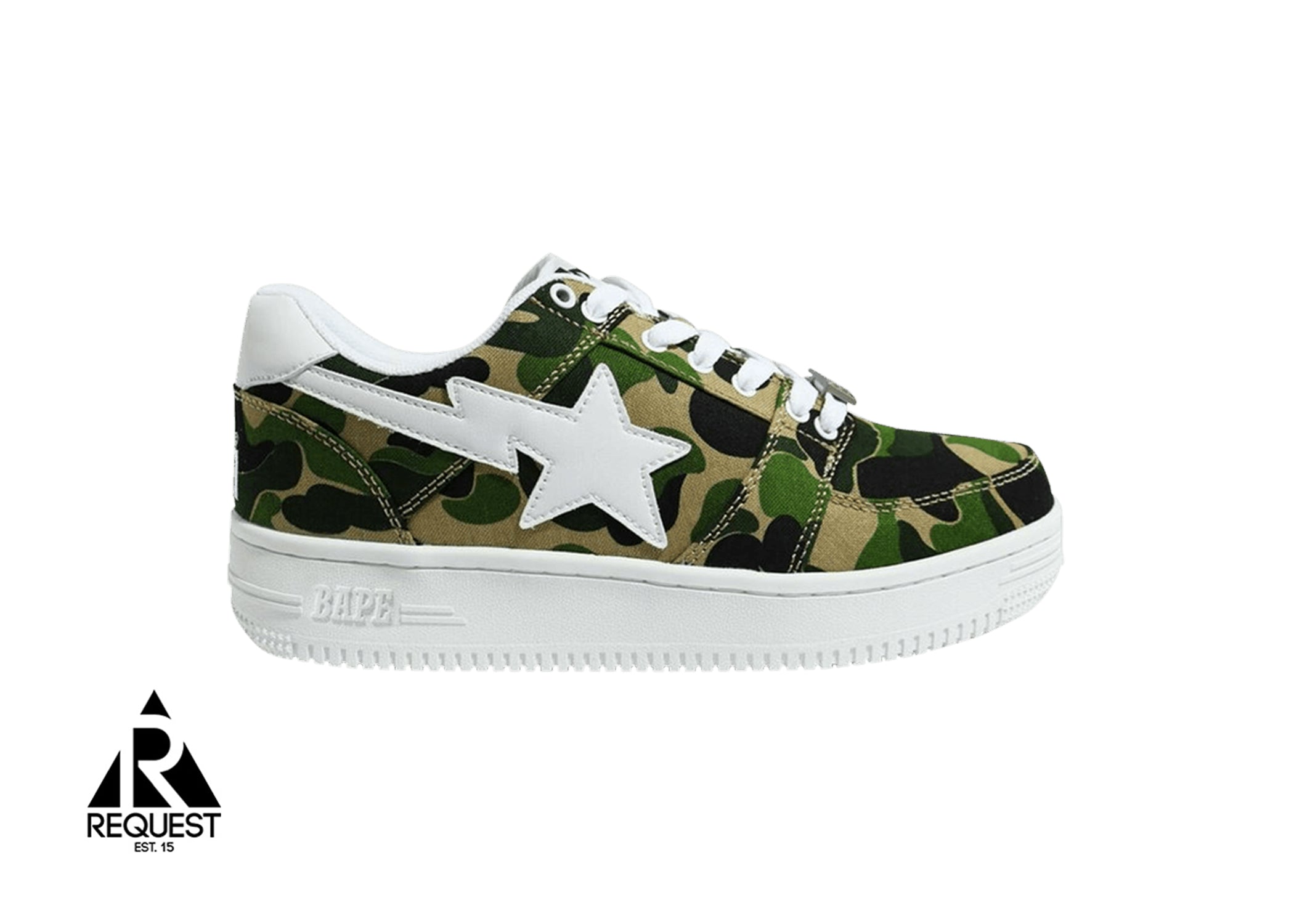 Bapesta Low “Green Camo”