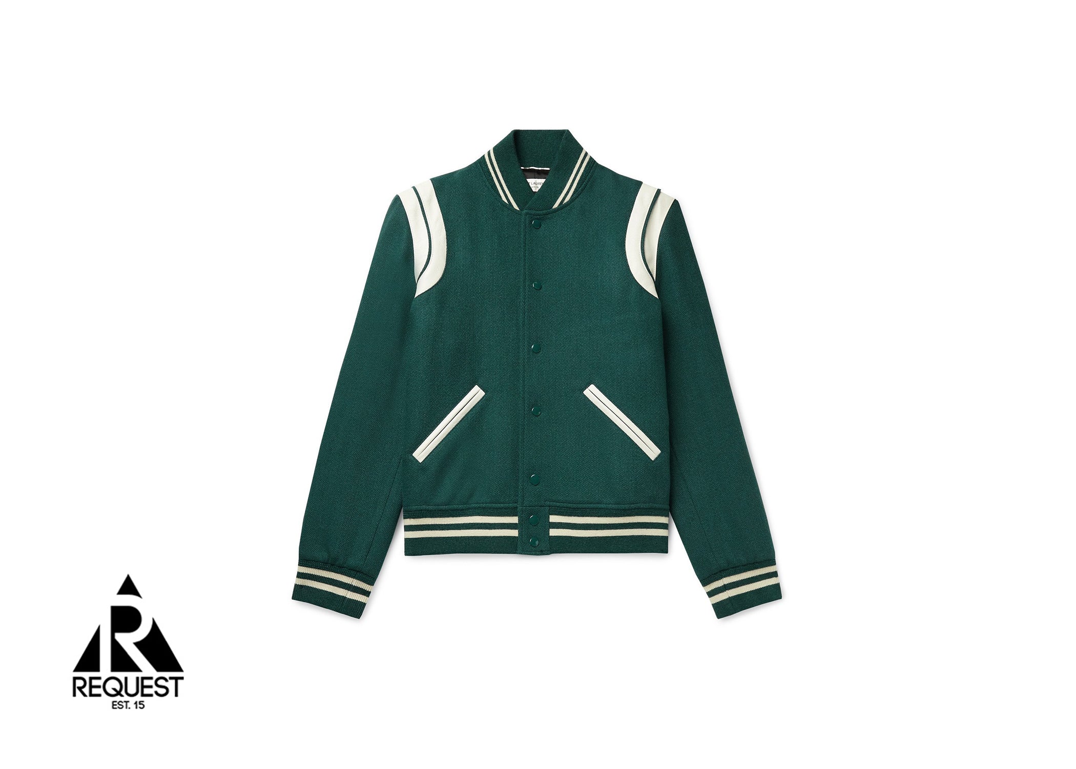 Saint Laurent Teddy Jacket "Green"