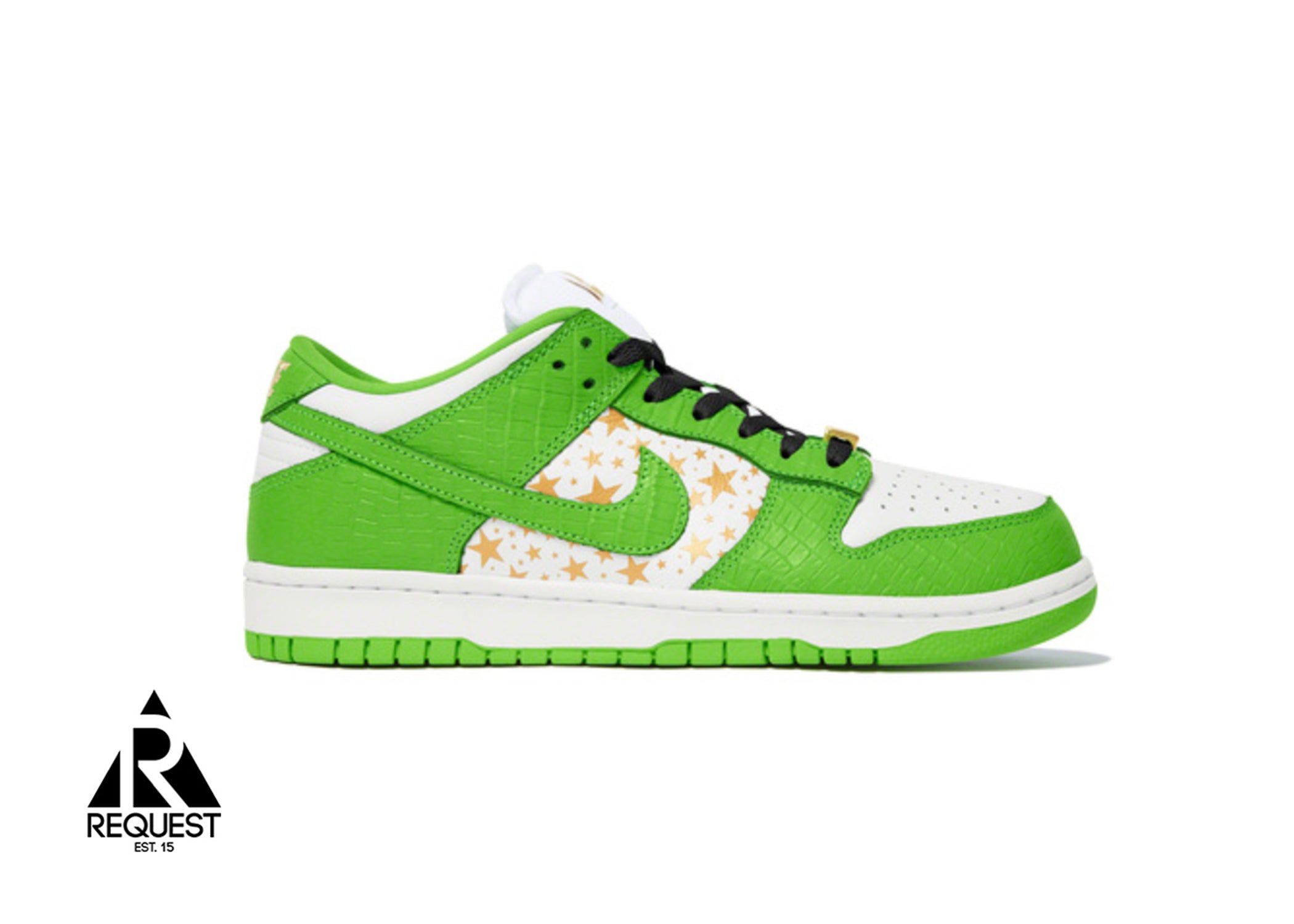 Nike SB Dunk Low Supreme Stars "Green" (2021)
