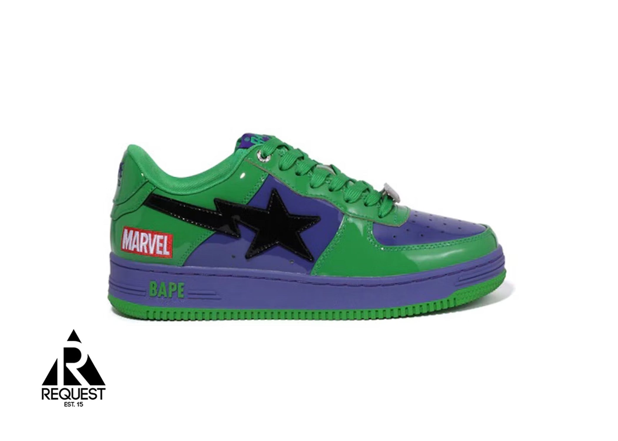 Bathing Ape Bapesta "Hulk"