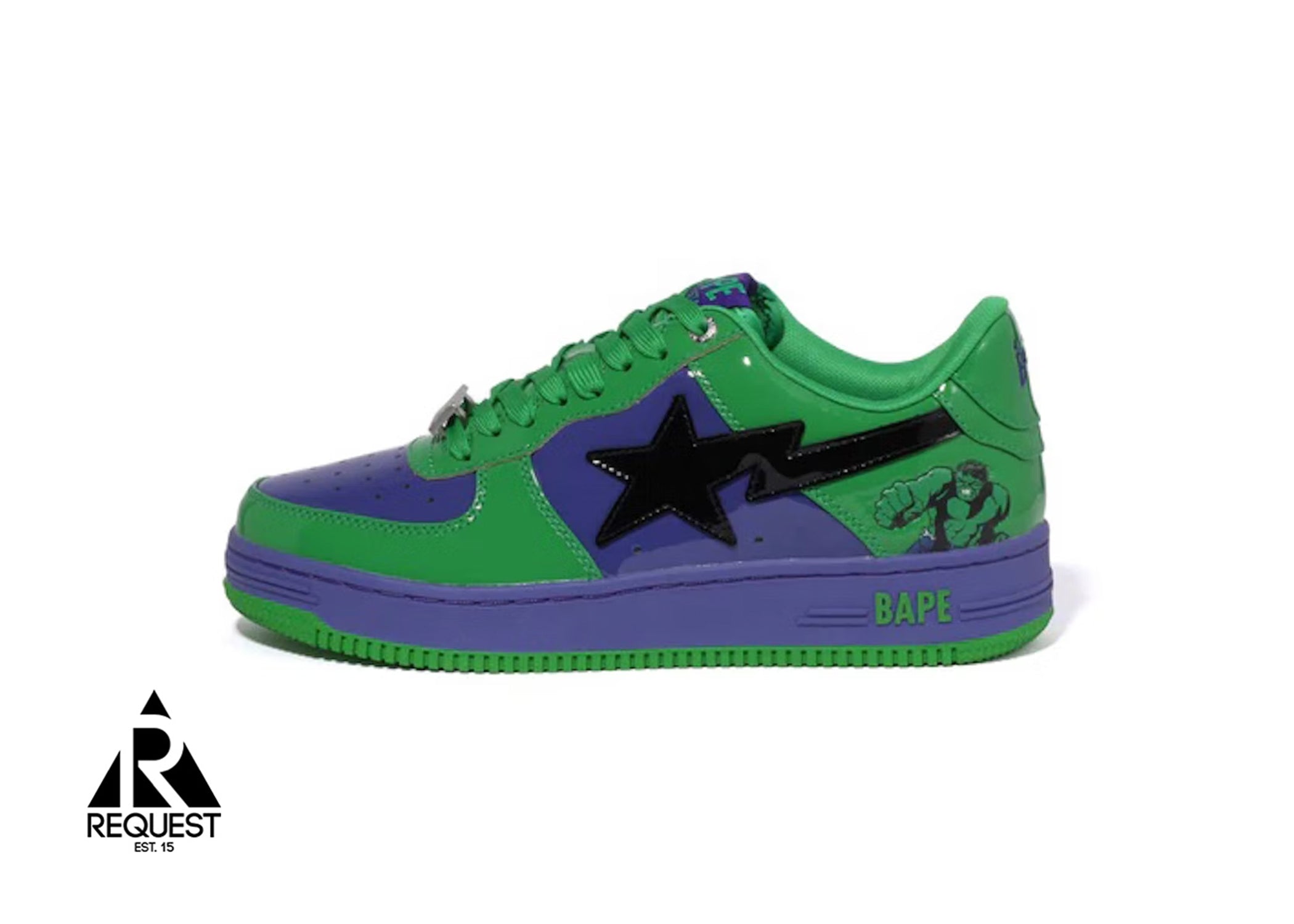 Bathing Ape Bapesta "Hulk"